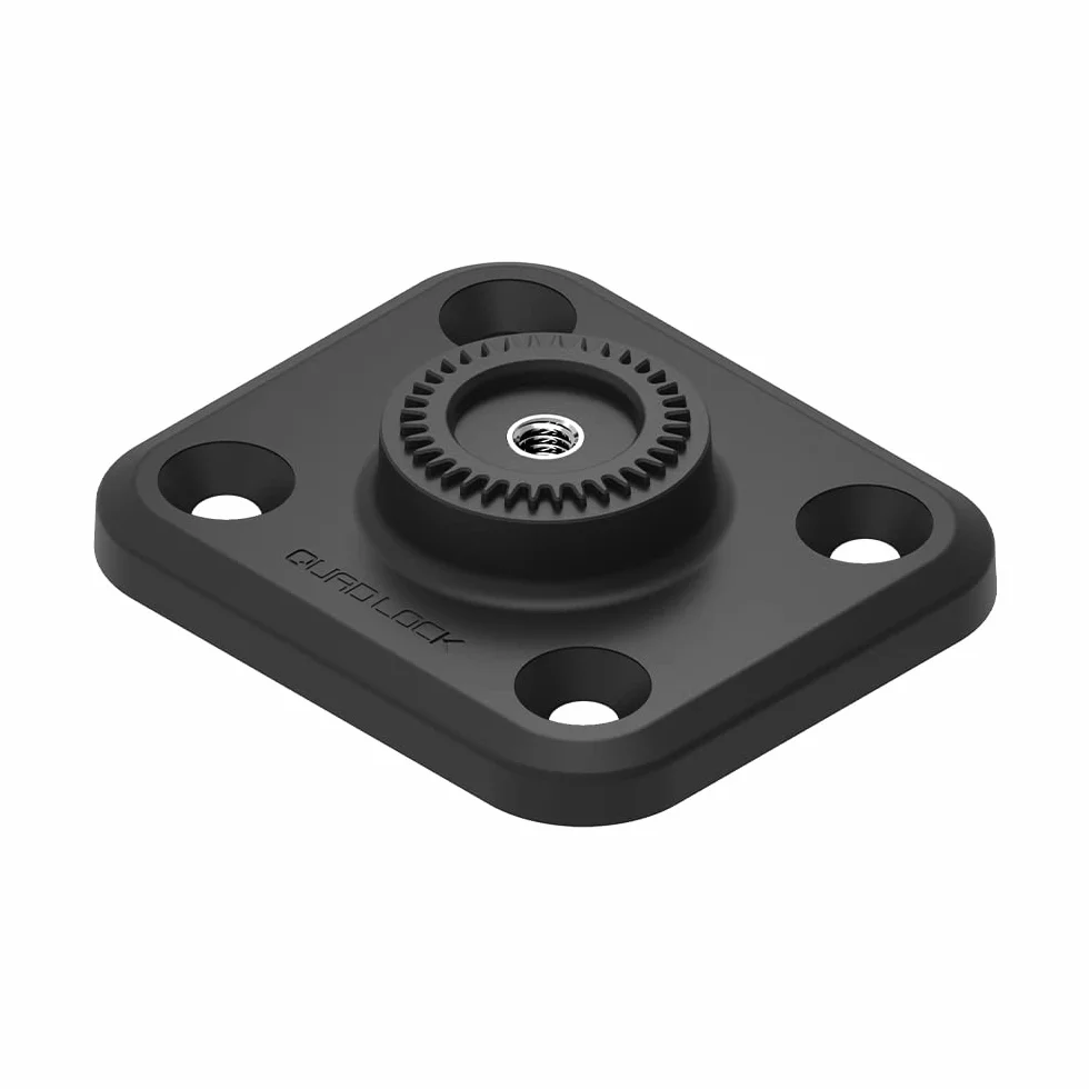 Quad Lock Base 360 Rectangle Plat 4 Trous