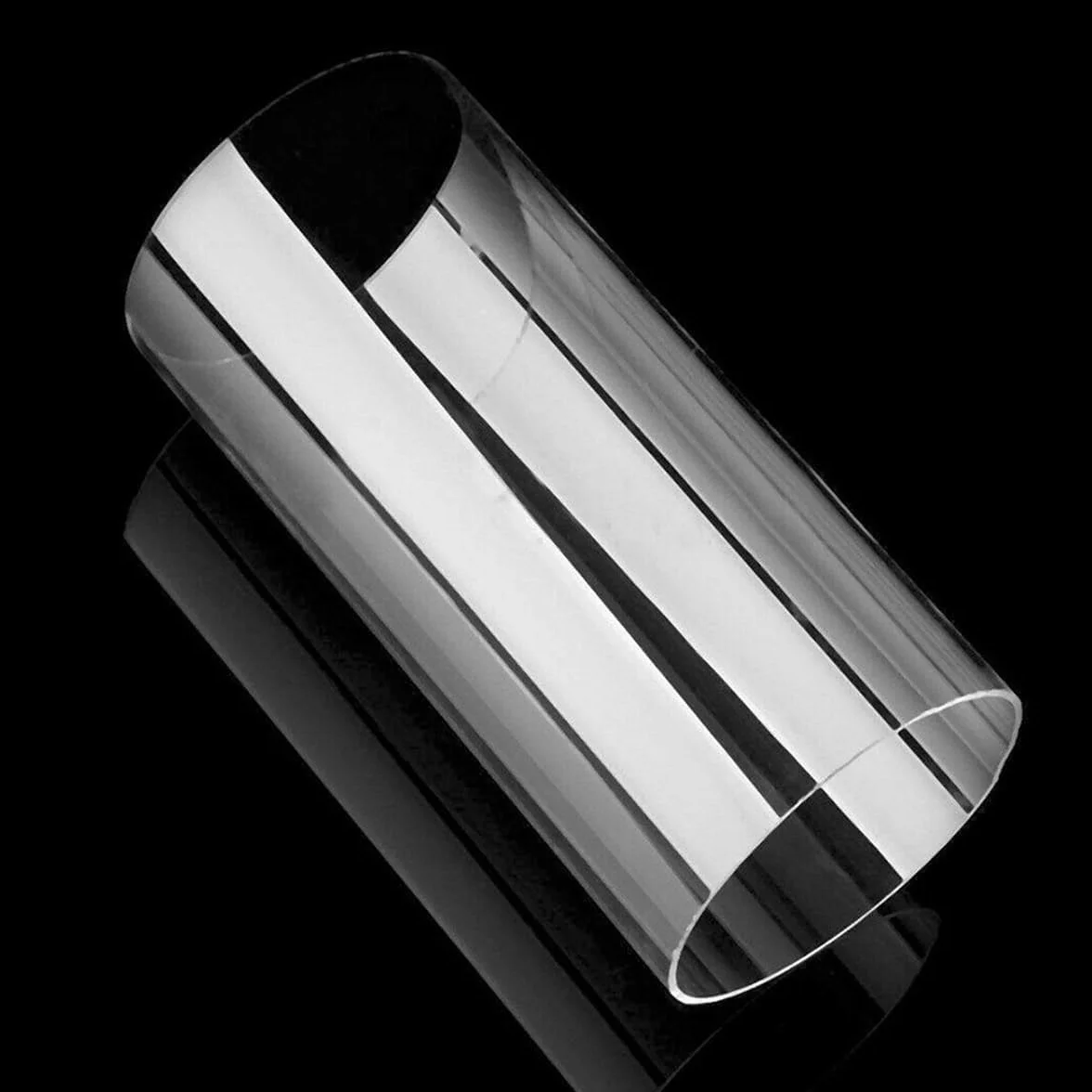 Tubes Ronds Acrylique Transparent 100 mm Diamètre Extérieur 94 mm Intérieur 200 mm Longueur pour Lampe