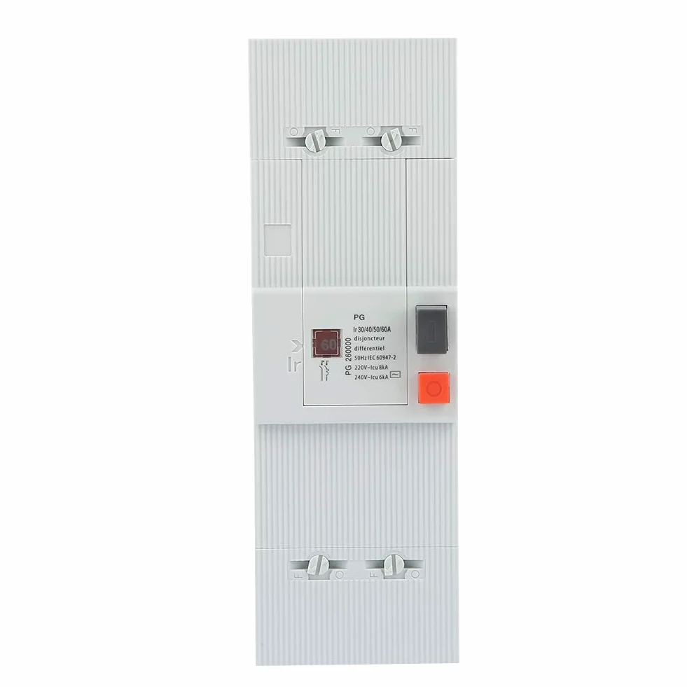 Disjoncteur Bipolaire 2P 30/60A 50Hz/60Hz Basse Tension