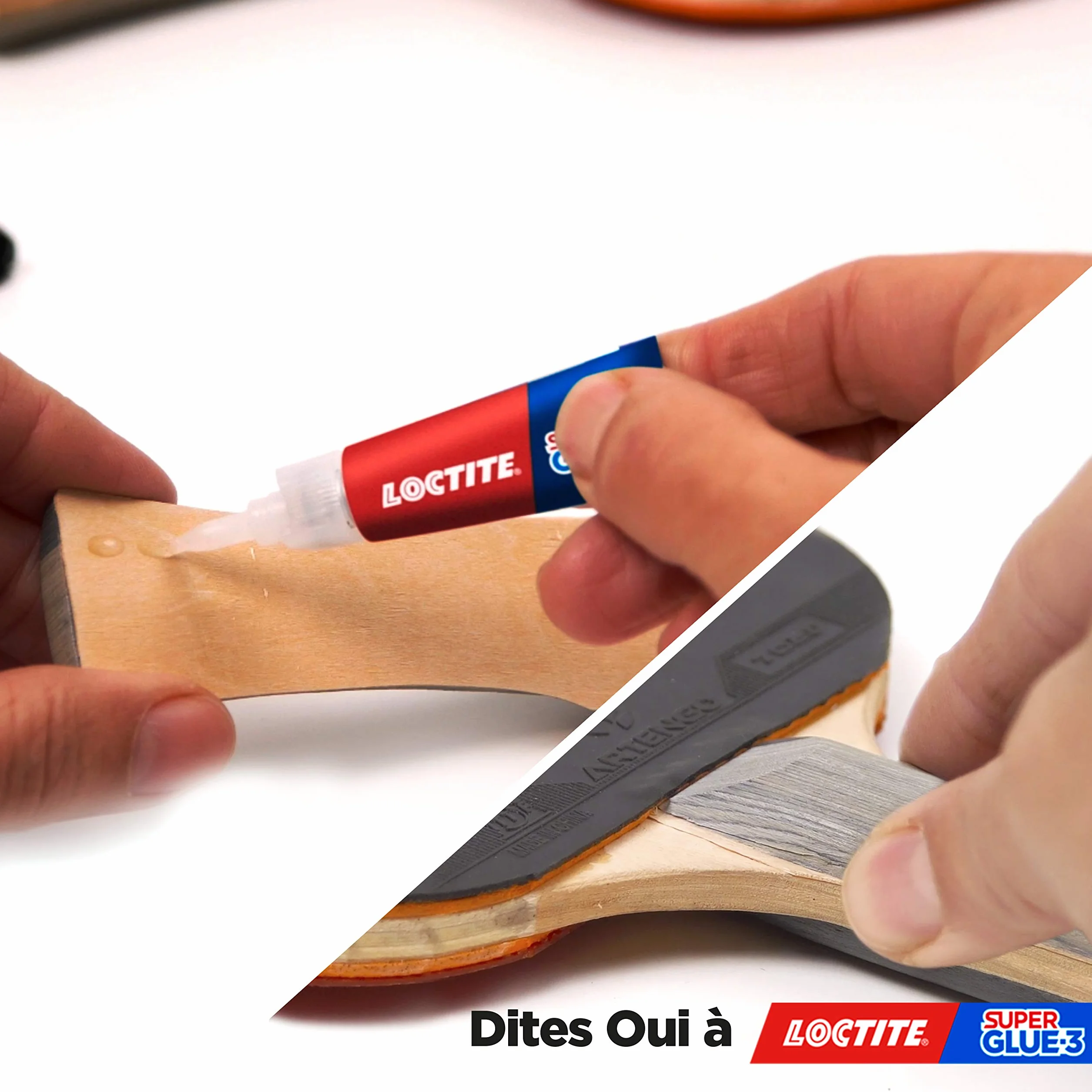 Loctite Super Glue-3 Mini dose 3 x 1 g Colle forte rapide tous matériaux universelle liquide