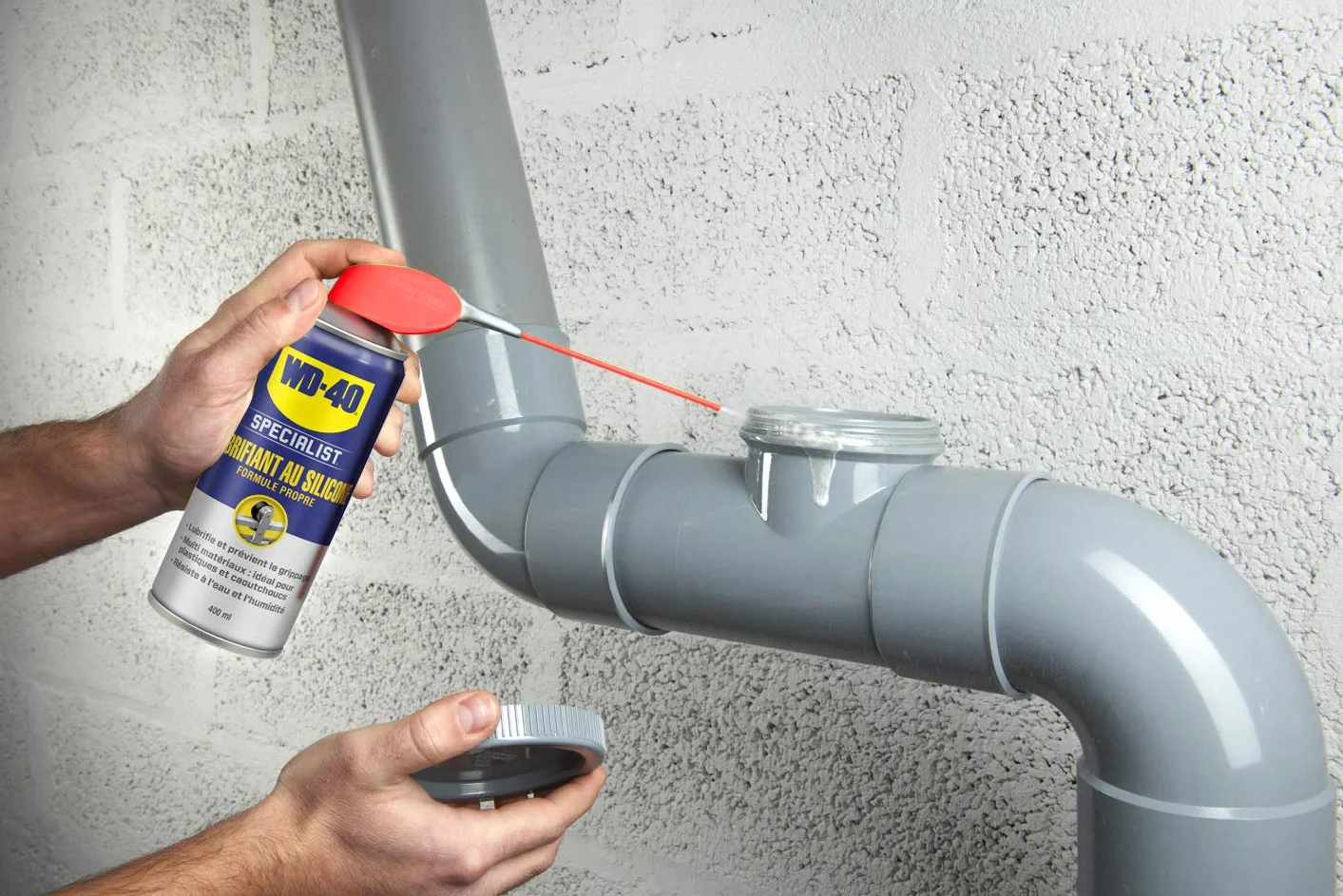 WD-40 Specialist Lubrifiant Au Silicone Spray Double Position 250 ML