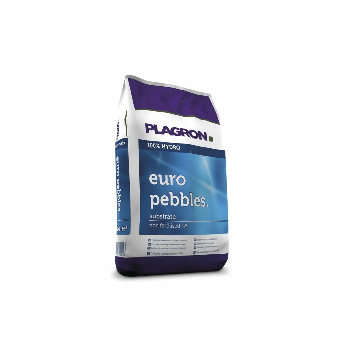 PLAGRON Billes d'argile 45L Substrat inerte hydroponique