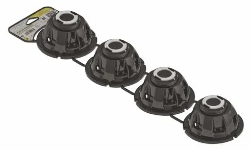 Pieds De Receveur Réglables 53-92mm 450Kg Lot de 4 Accessoire Douche