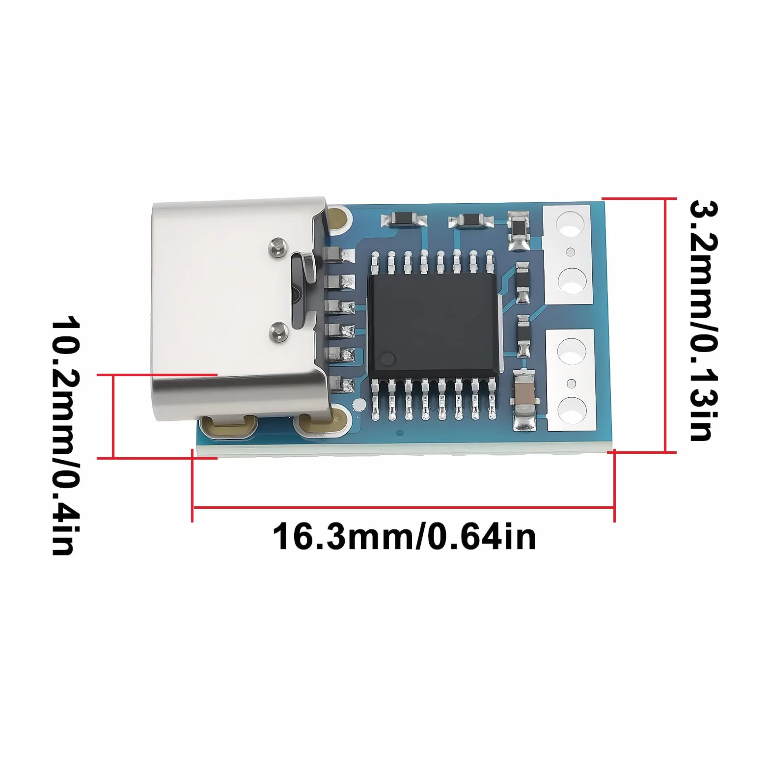 EMSea Lot de 4 PDC004 USB-PD USB C IP2721 vers DC 12 V 5 A pour projets électroniques