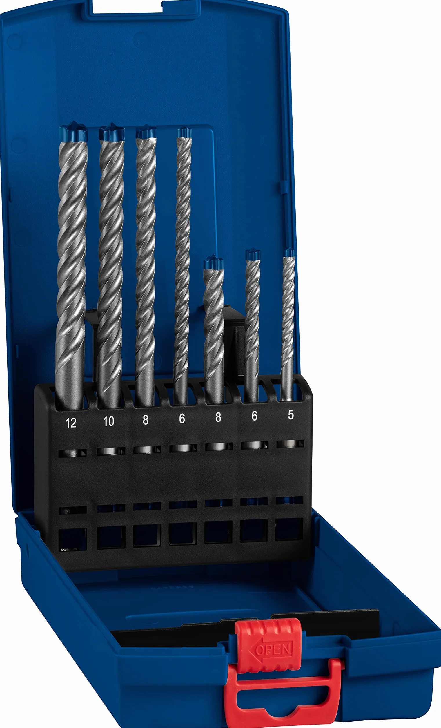 Coffret 7 forets SDS Plus BOSCH EXPERT 6-12 mm