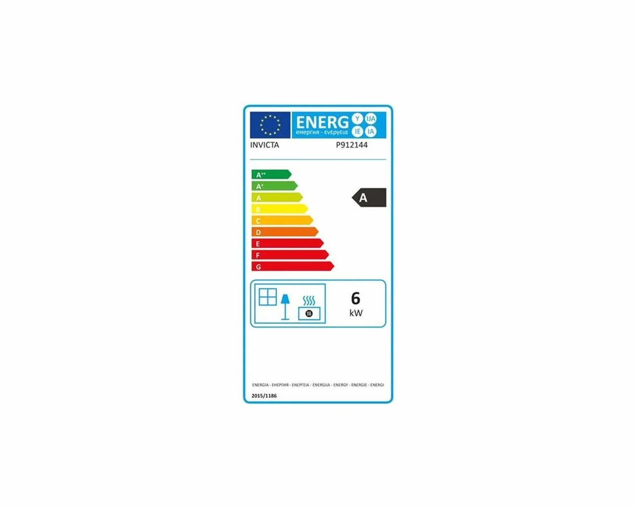 Poêle À Bois Fonte 6kw Anthracite