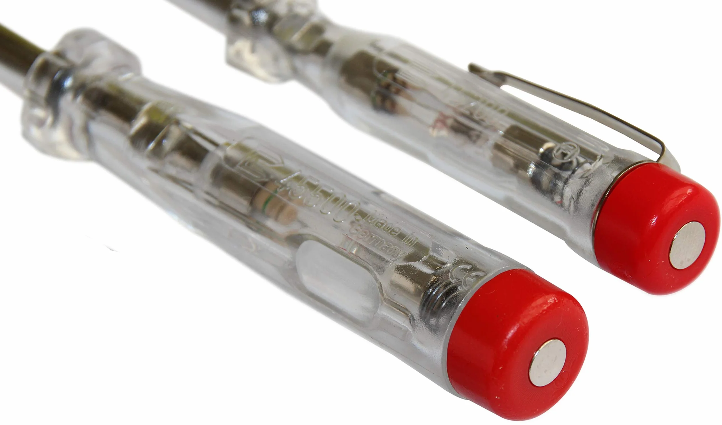 H+H Werkzeug Testeur de tension VDE 45200/45500 2 pièces 250 V Certifié GS Fabriqué en Allemagne