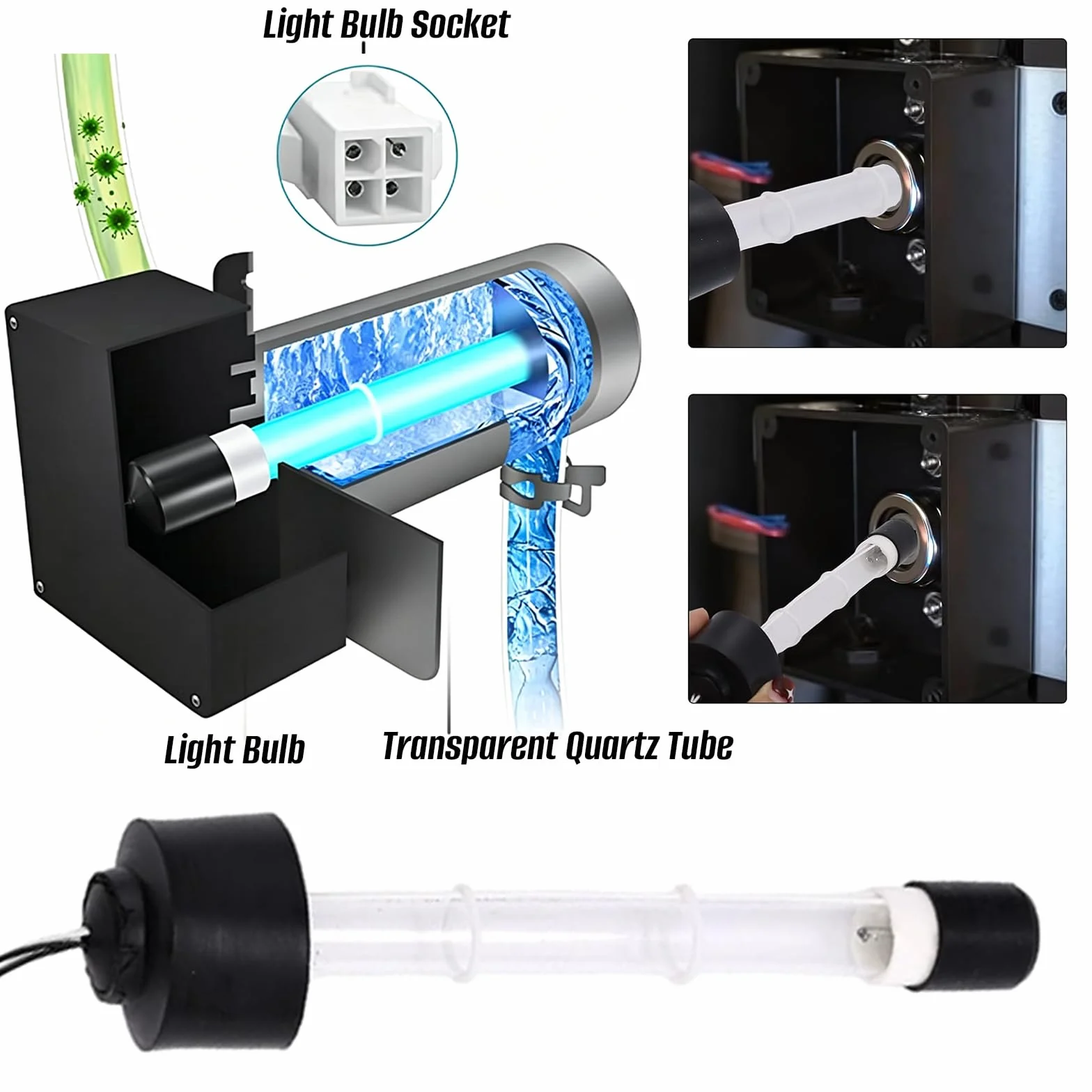 Ampoule de Rechange ClearRay XL 6472-841 pour Sundance Spas