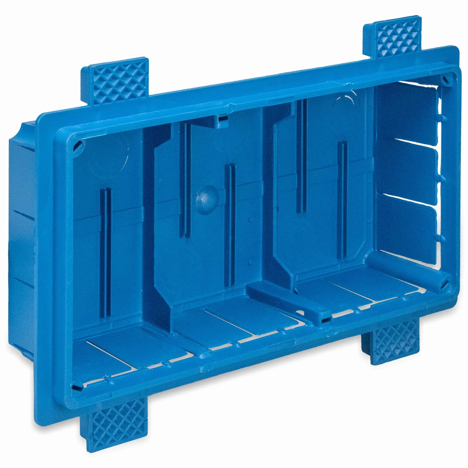 Electraline Boîte de jonction encastrée IP40 296x153x70mm avec couvercle et vis
