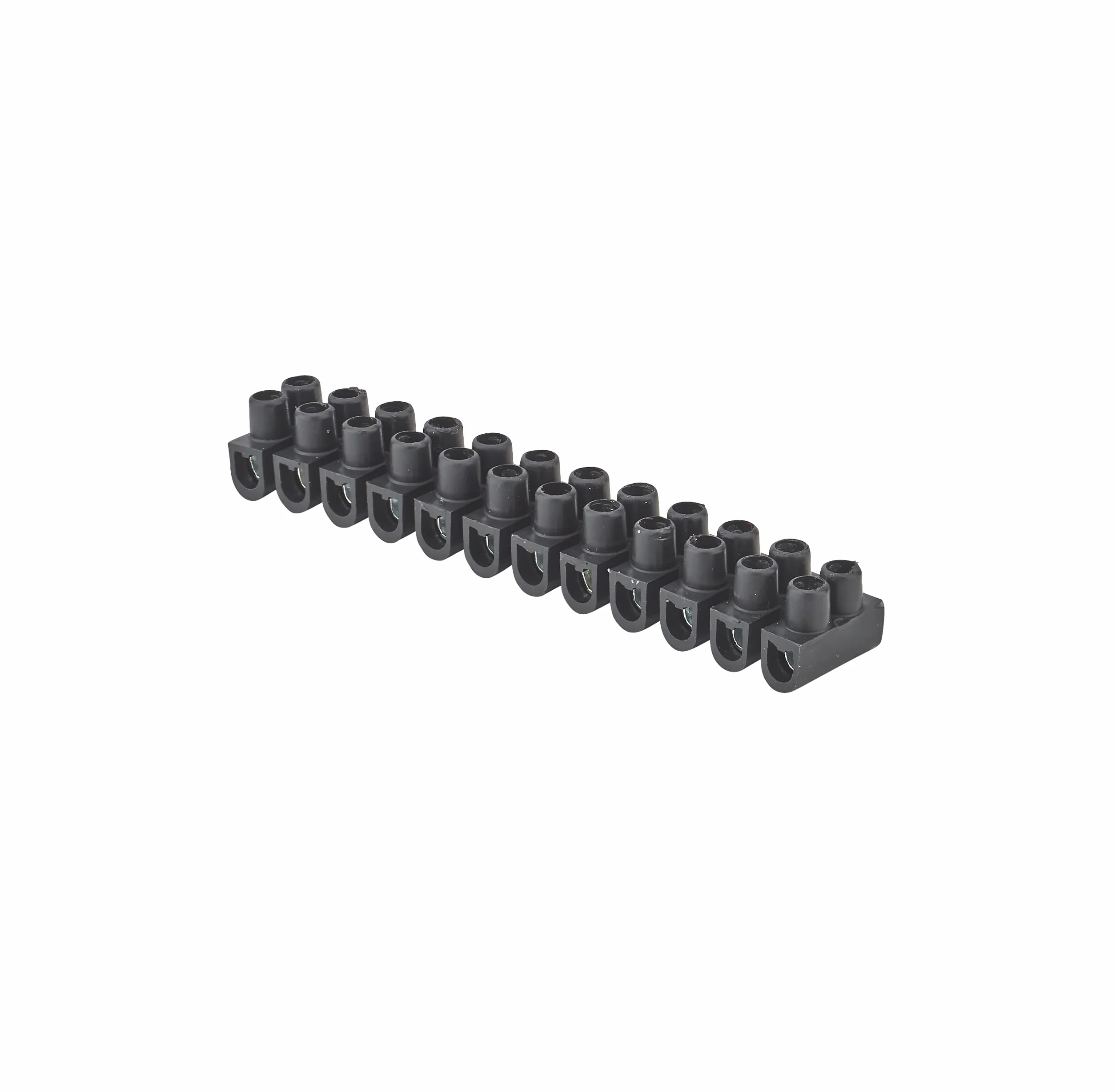 Blocs de Jonction Électriques 2,5 mm² Connecteur Rapide Borne de Serrage Noir