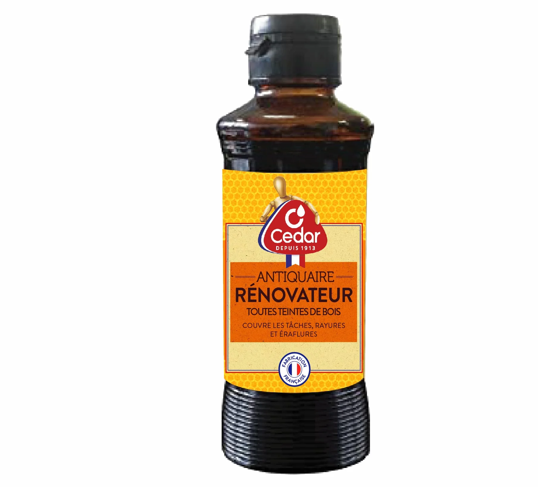 O'Cedar Cire Bois Incolore Antiquaire Rénovateur Meubles Anciens Parquet 100 ml