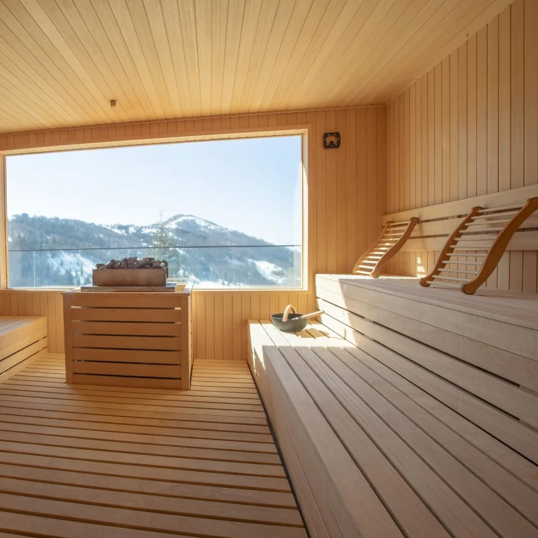 HOFMEISTER® Support dorsal ergonomique bancs sauna bois de tilleul