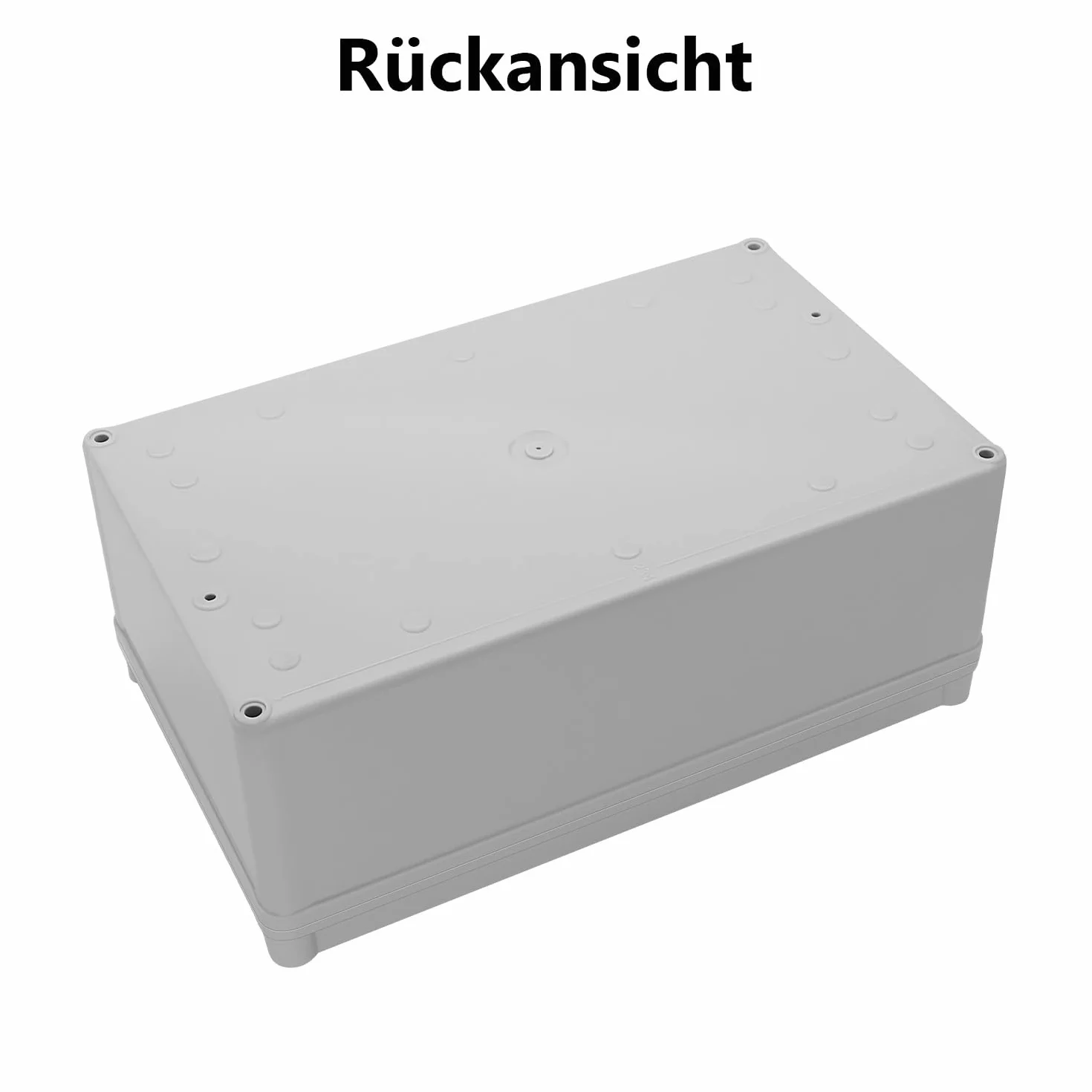 LeMotech Boîtier de Jonction IP67 étanche ABS 250x150x100 mm Gris