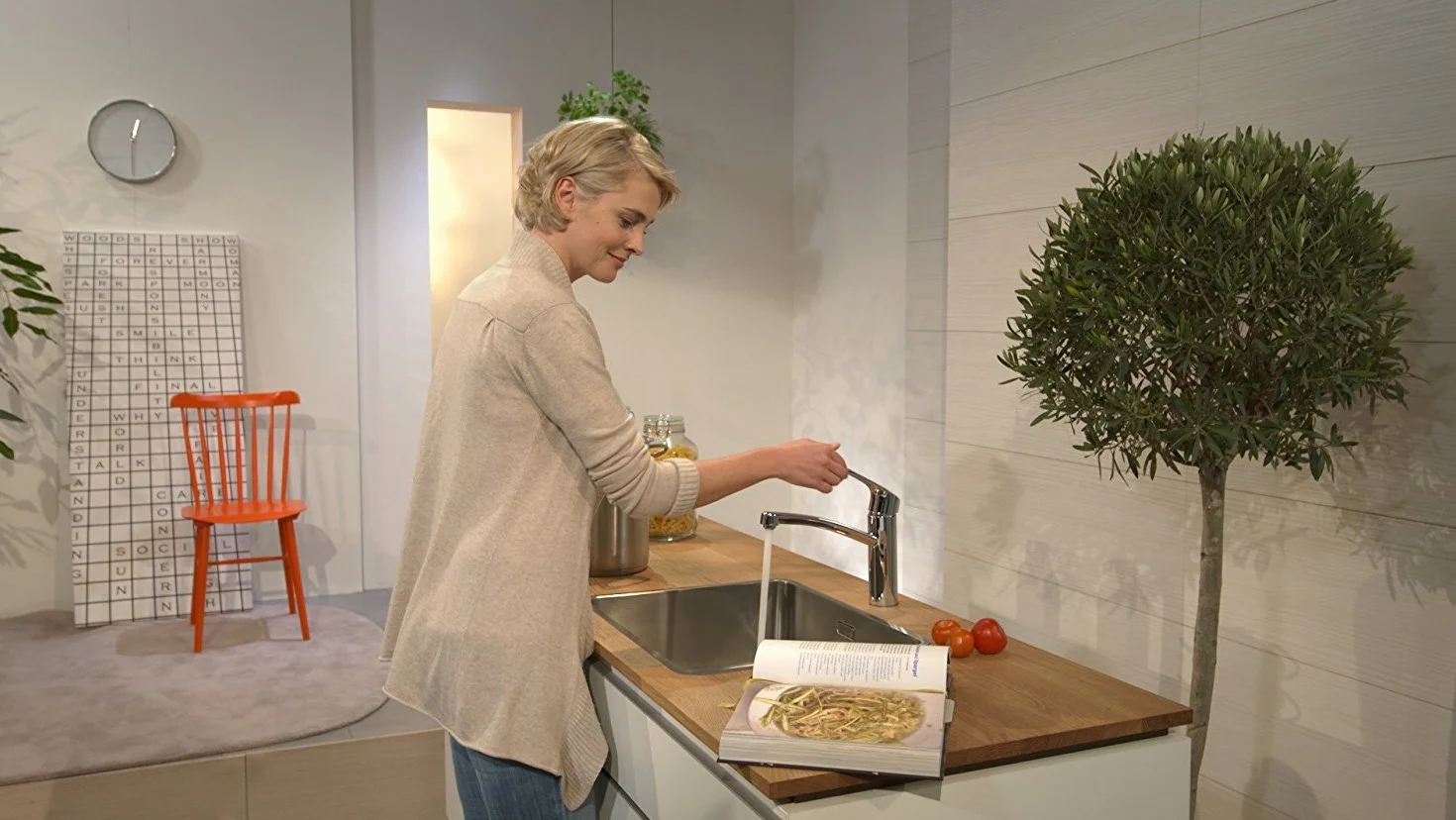 hansgrohe Focus M41 Mitigeur de cuisine 160 chromé