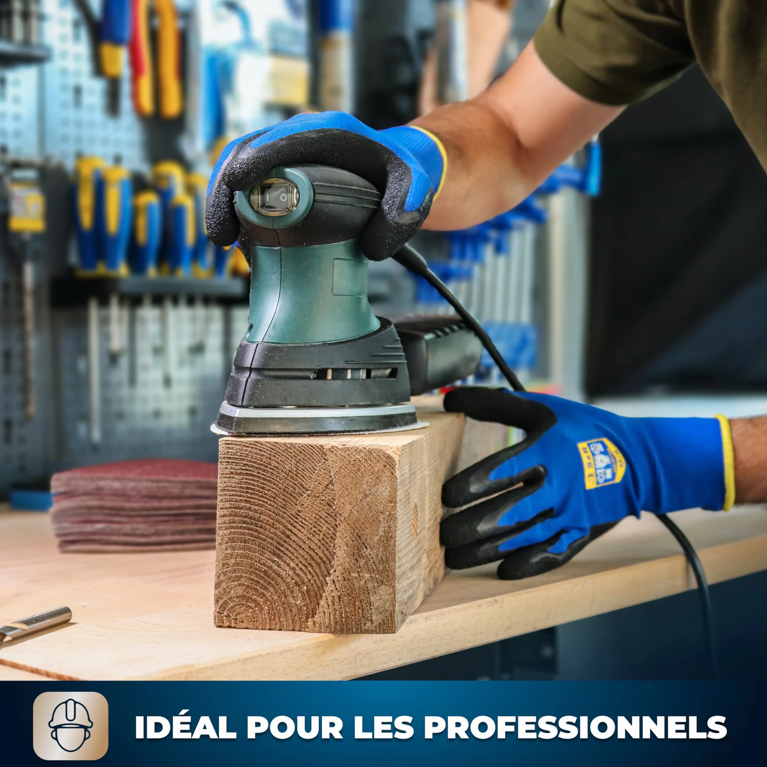 S&R Papier Abrasif Ponceuse Triangulaire Delta 105mm Grain P40/60/80/120/180/240
