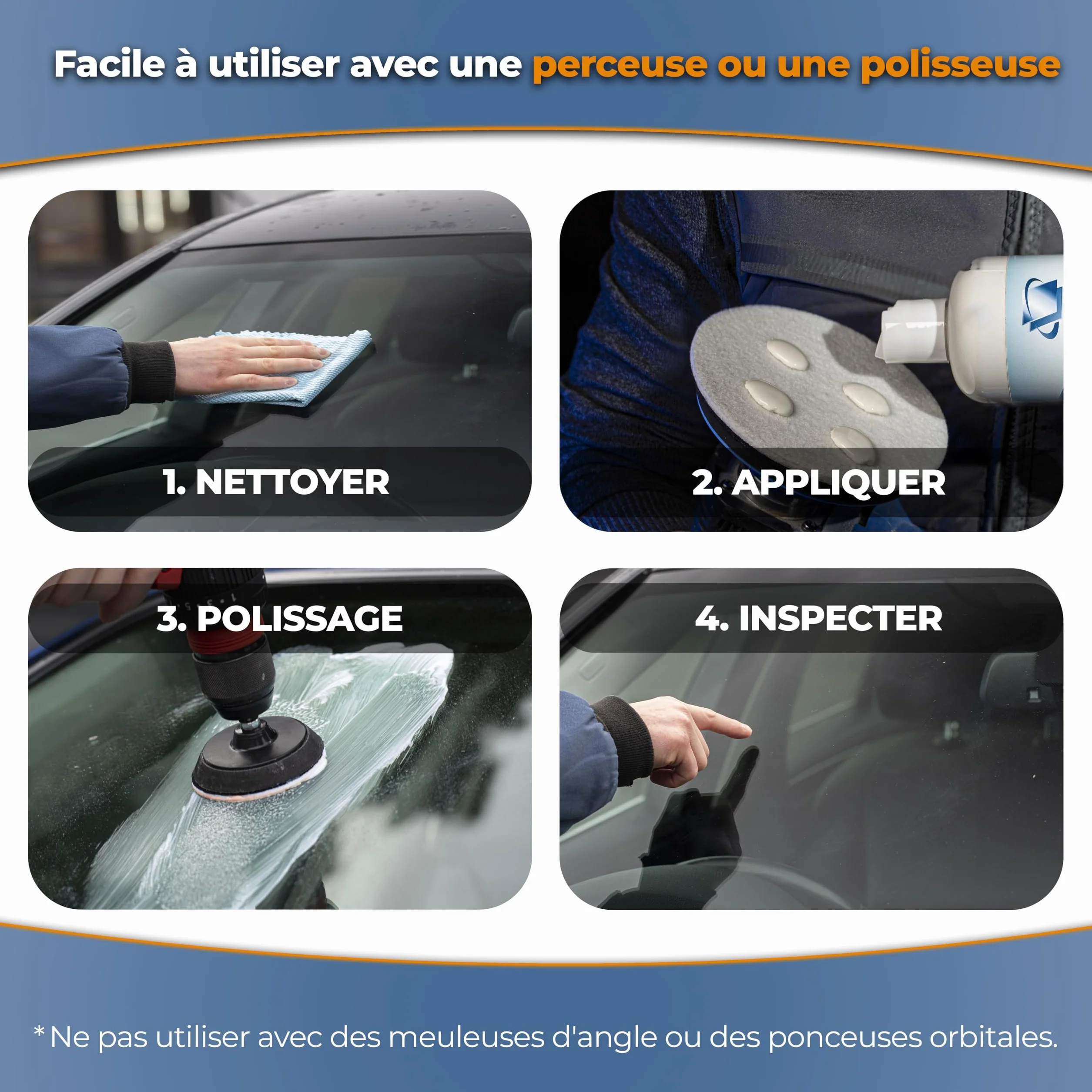 Pâte à polir pour Verre Professionnel 1,2 microns 50 ML