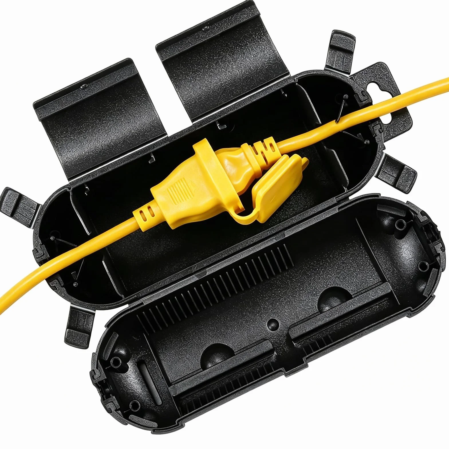 Boîte de protection étanche IP66 pour prise de courant Noir