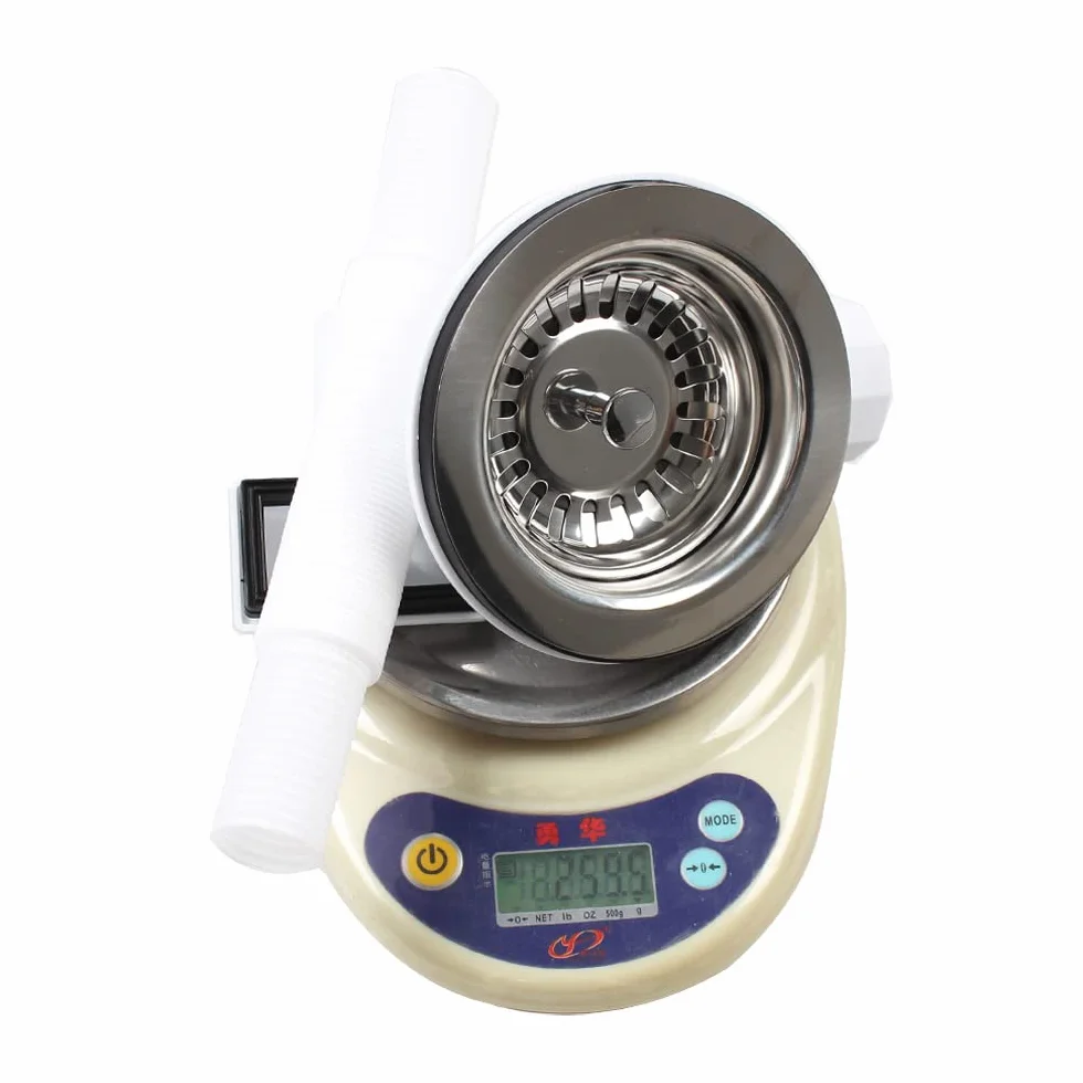 Talea 304 Vis Acier Inoxydable 5,5 cm Pour Évier Cuisine 114 mm Trop-plein Grille Vidange XK186GE