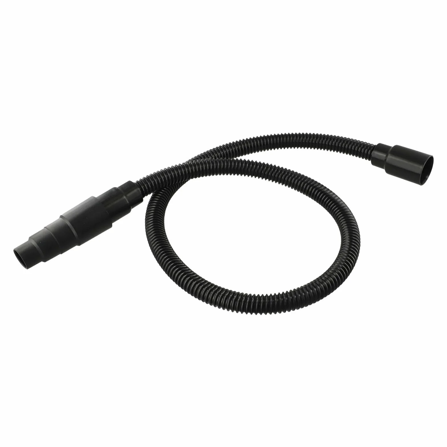 Kit d'aspiration compatible outils électriques, tuyau flexible extraction poussière 1 m avec adaptateur, fixation sous vide plastique noir
