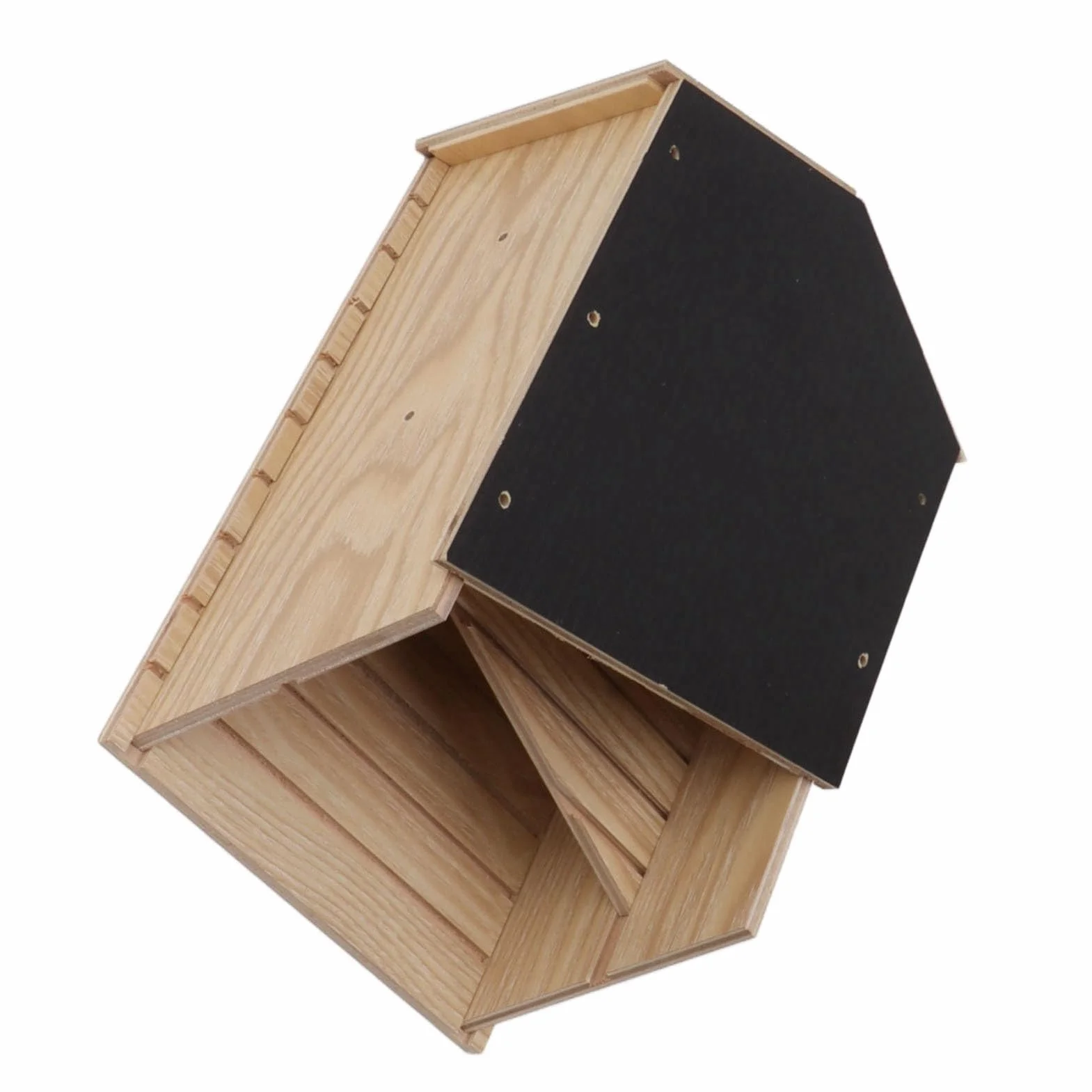 Maison pour Chauve-souris en Bois Double Chambre Imperméable Coupe-vent Extérieur