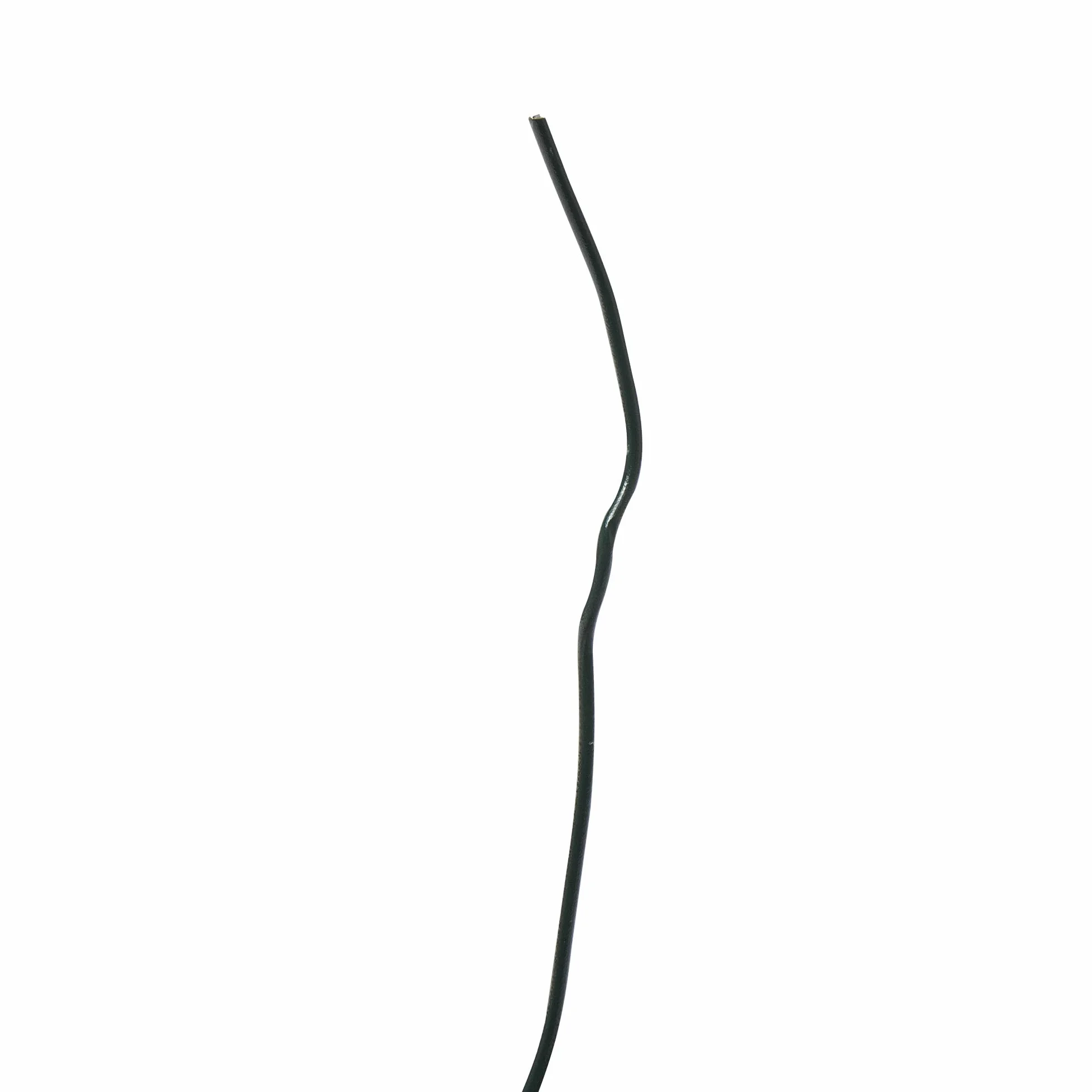 WERKA Pro Fil de Fer plastifié Vert avec Support, Bobine de 50 m, Section 1,2 x 1,6 mm, Parfait pour Fixation, Attache ou clôture au Jardin, offrant durabilité et flexibilité