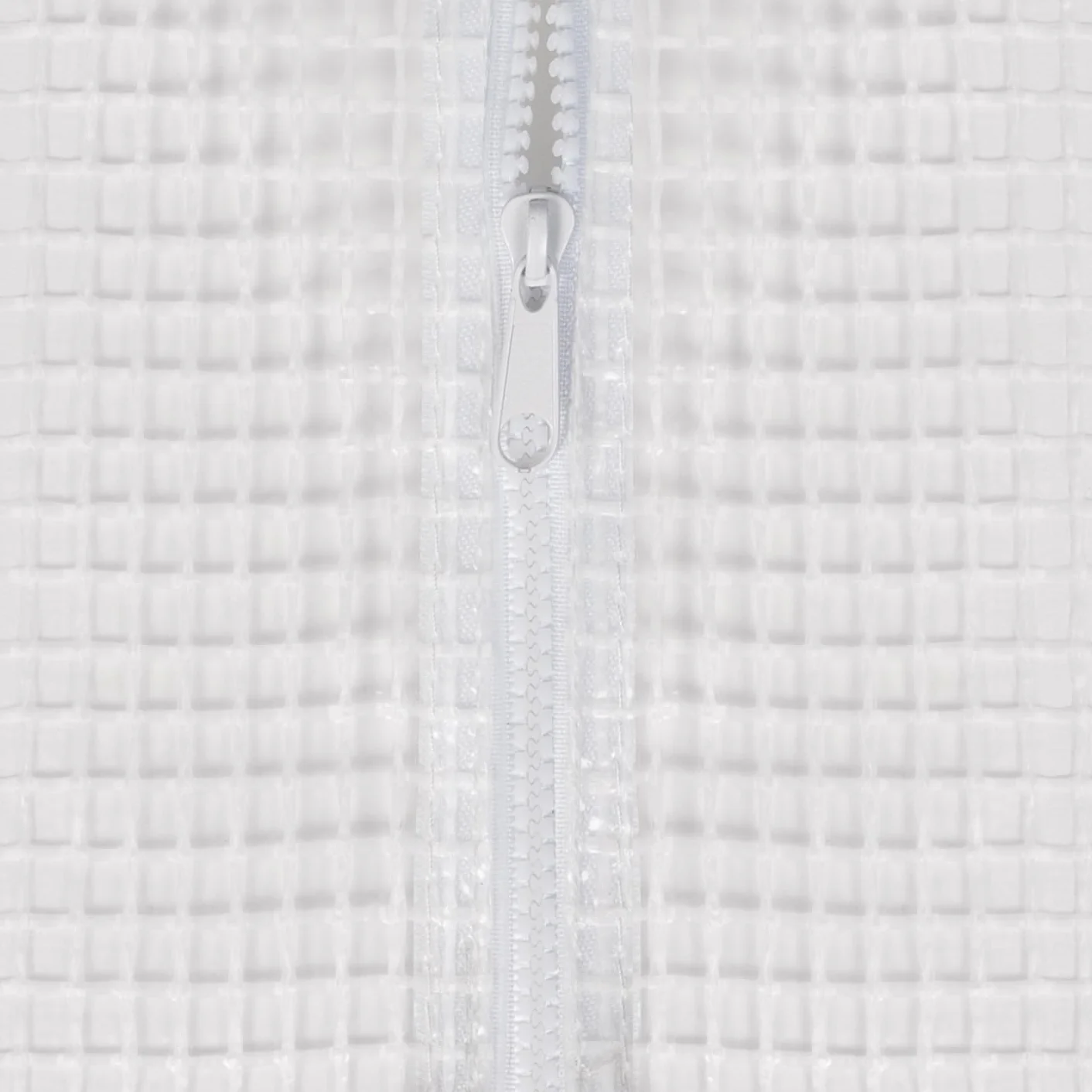 IDMarket - Serre Tunnel de Jardin 24M² Blanche Gamme maraîchère des Andes 8x3M