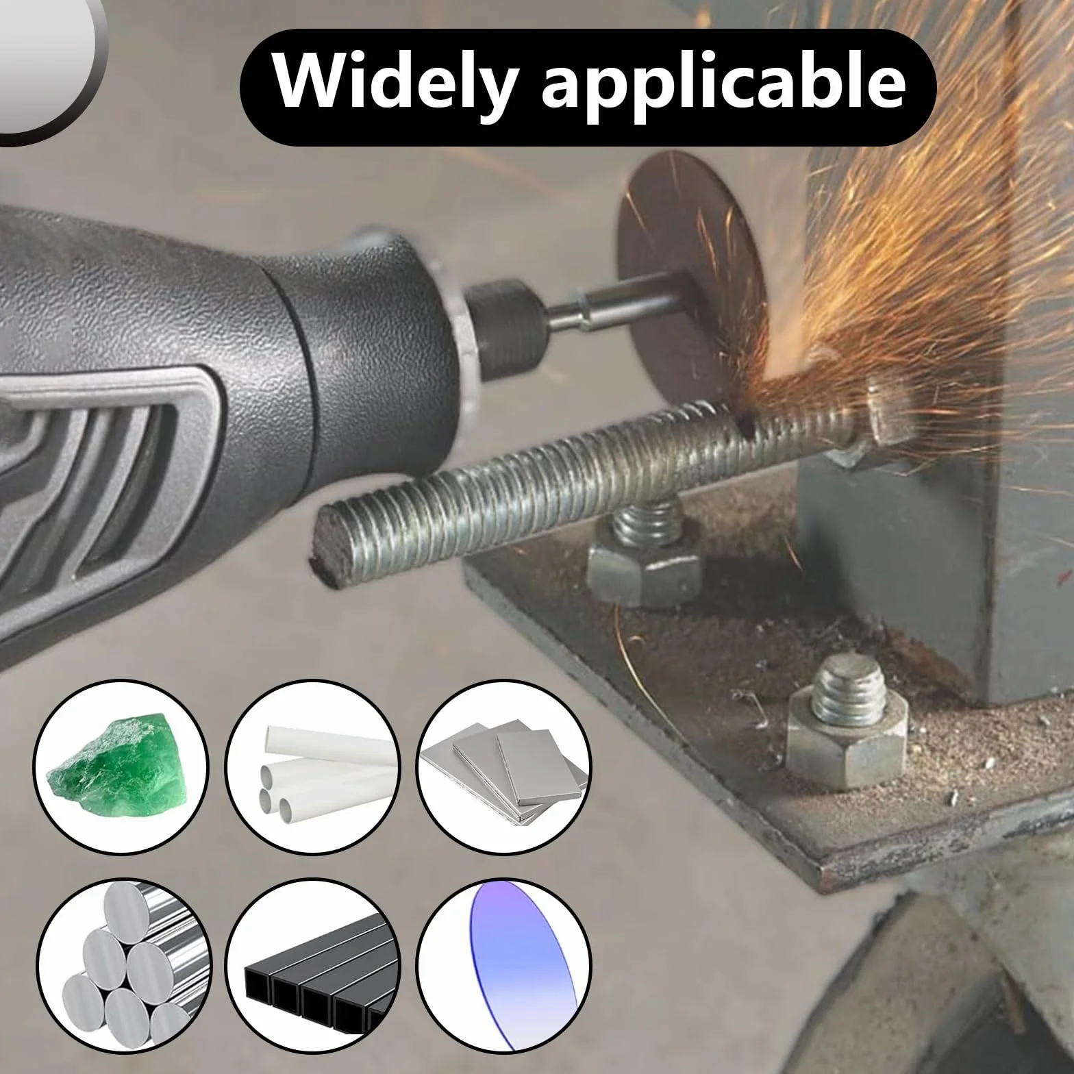 Dremel Lot de 60 disques de coupe métal haute vitesse pour outils rotatifs