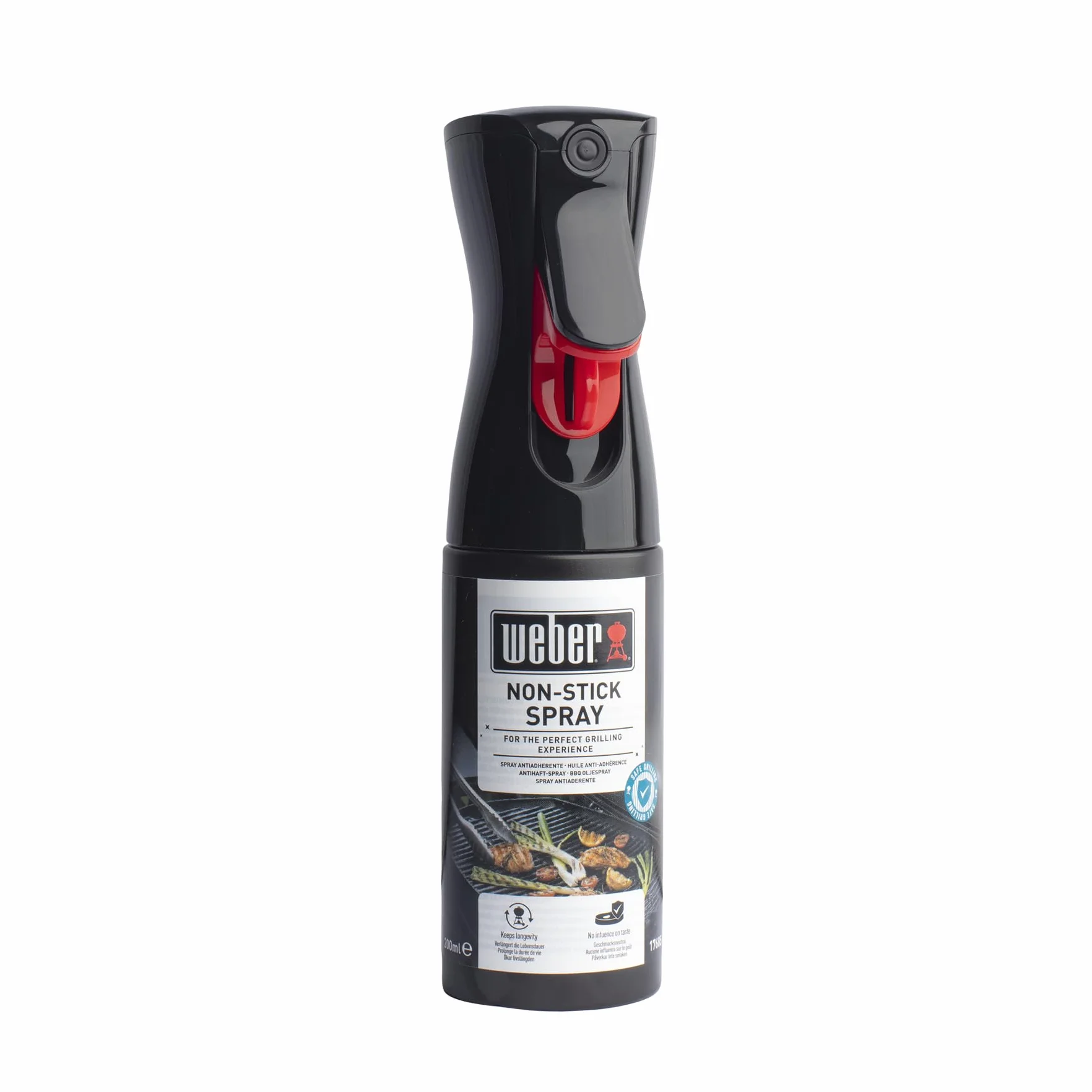 Weber Kit de nettoyage pour barbecues Q et Pulse - Nettoyant grilles, huile anti-adhérence, brosse 3 côtés, grattoir, chiffon microfibre, 2 éponges