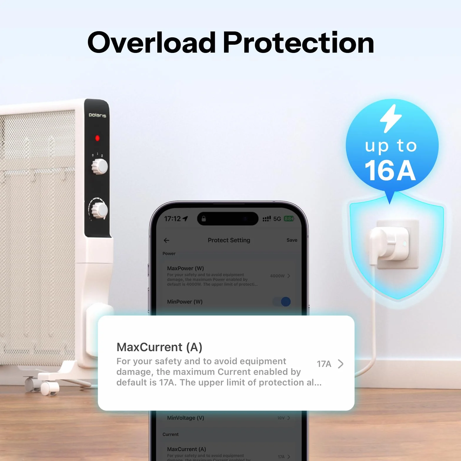 SONOFF S61s Prise Connectée WiFi 16A 3840W Compatible Matter Alexa Google Apple Home