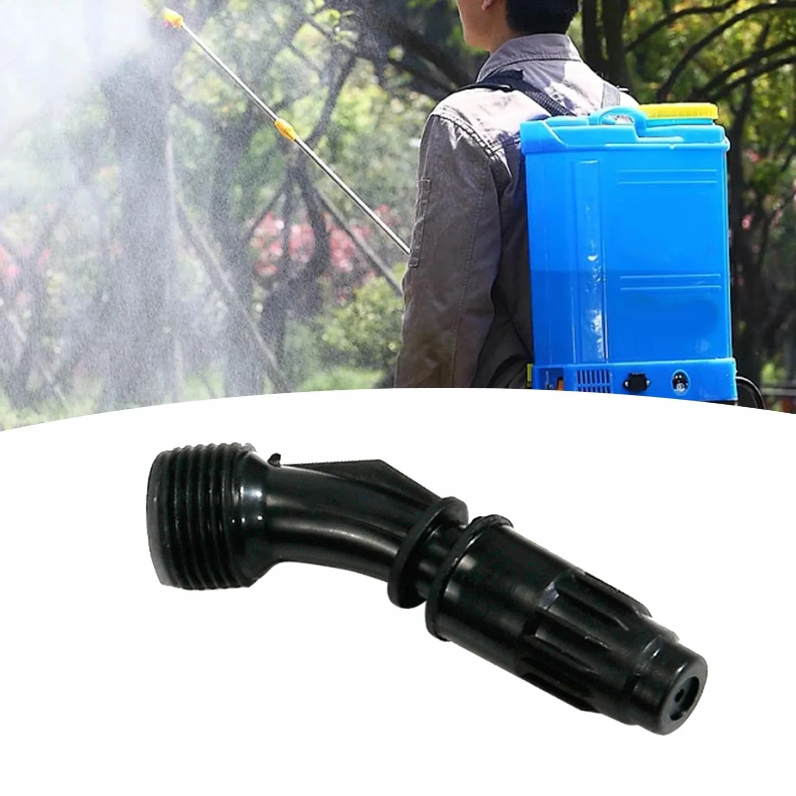 MagiDeal Embouts de buse de pulvérisation Buses de pulvérisation réglables faciles à installer pour pulvérisateur à dos, pièce de rechange de buse de jardin, Stylee