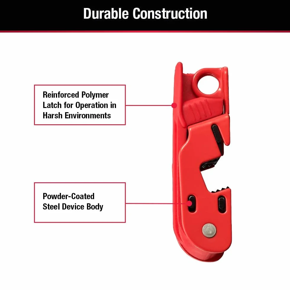 Master Lock 493B Bloque disjoncteur Grip Tight Consignation Electrique interrupteurs bascules standard 13 x 7 x 3 cm