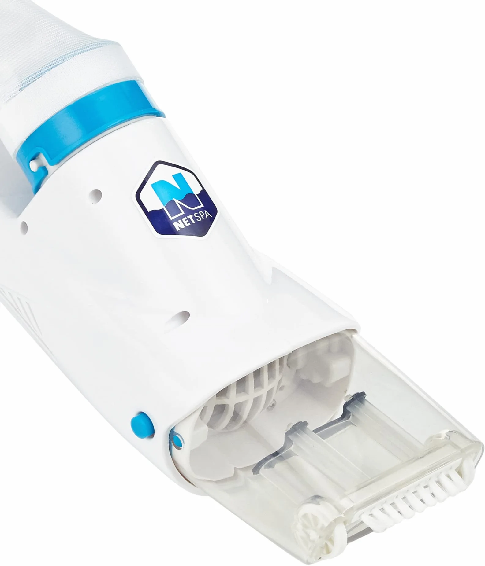 Netspa SP-CLEANER-15 Aspirateur Sans Fil Piscine Hors Sol Spa Gonflable avec 8 Batteries Rechargeables