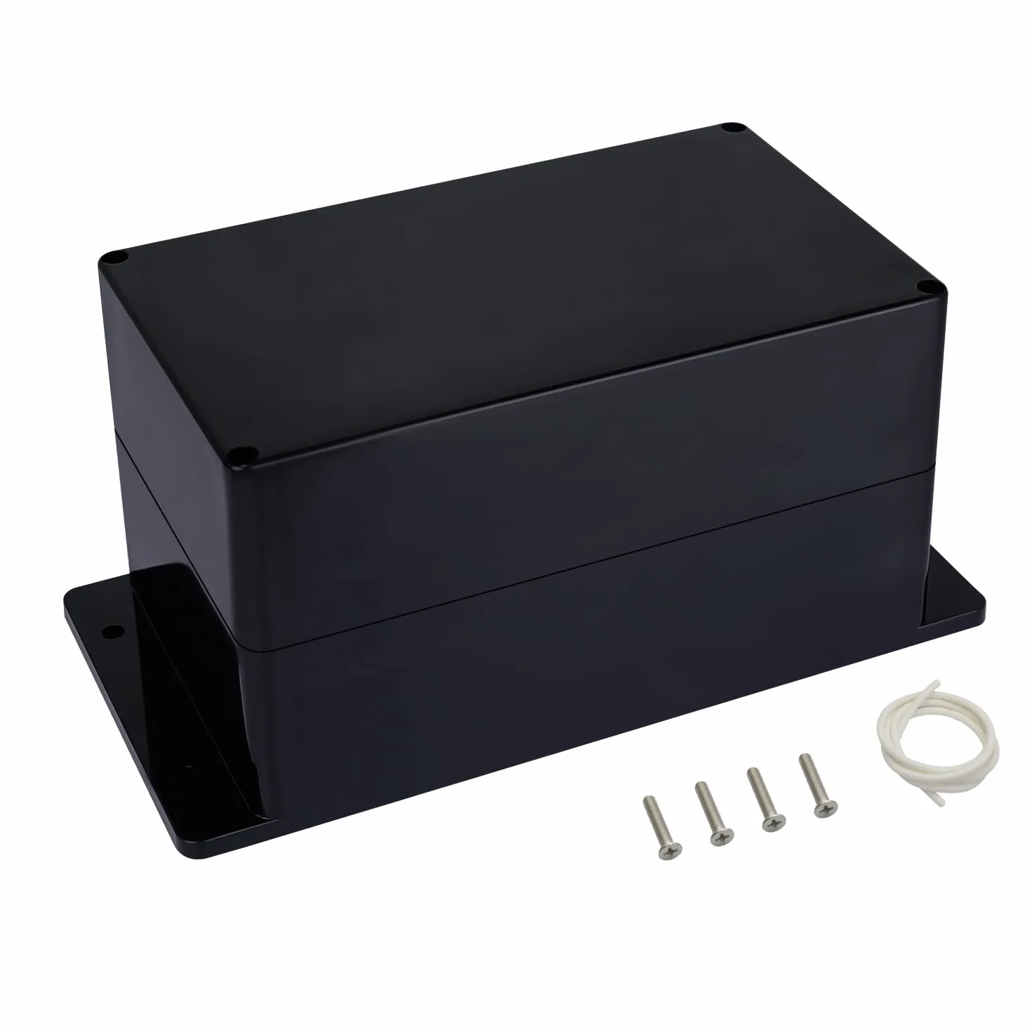 Boîte de jonction étanche IP65 ABS noir 200x120x113 mm