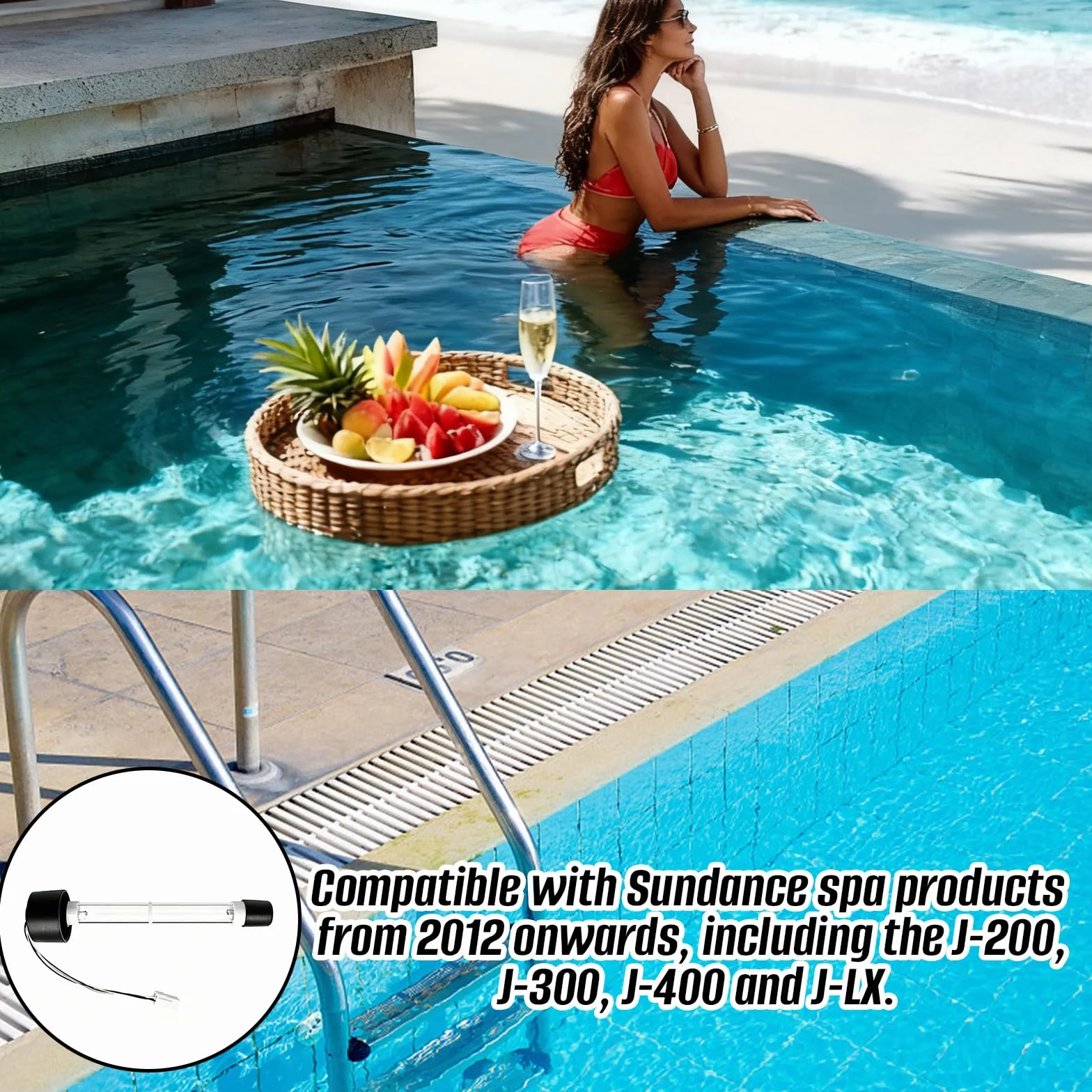 Ampoule de Rechange ClearRay XL 6472-841 pour Sundance Spas