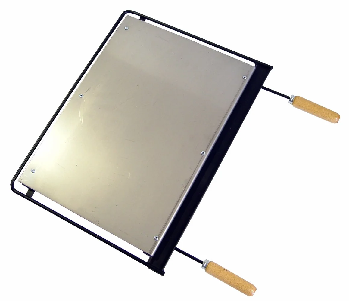 IMEX EL ZORRO 71603 Plaque INOX Barbecue 49 x 41 cm Gris