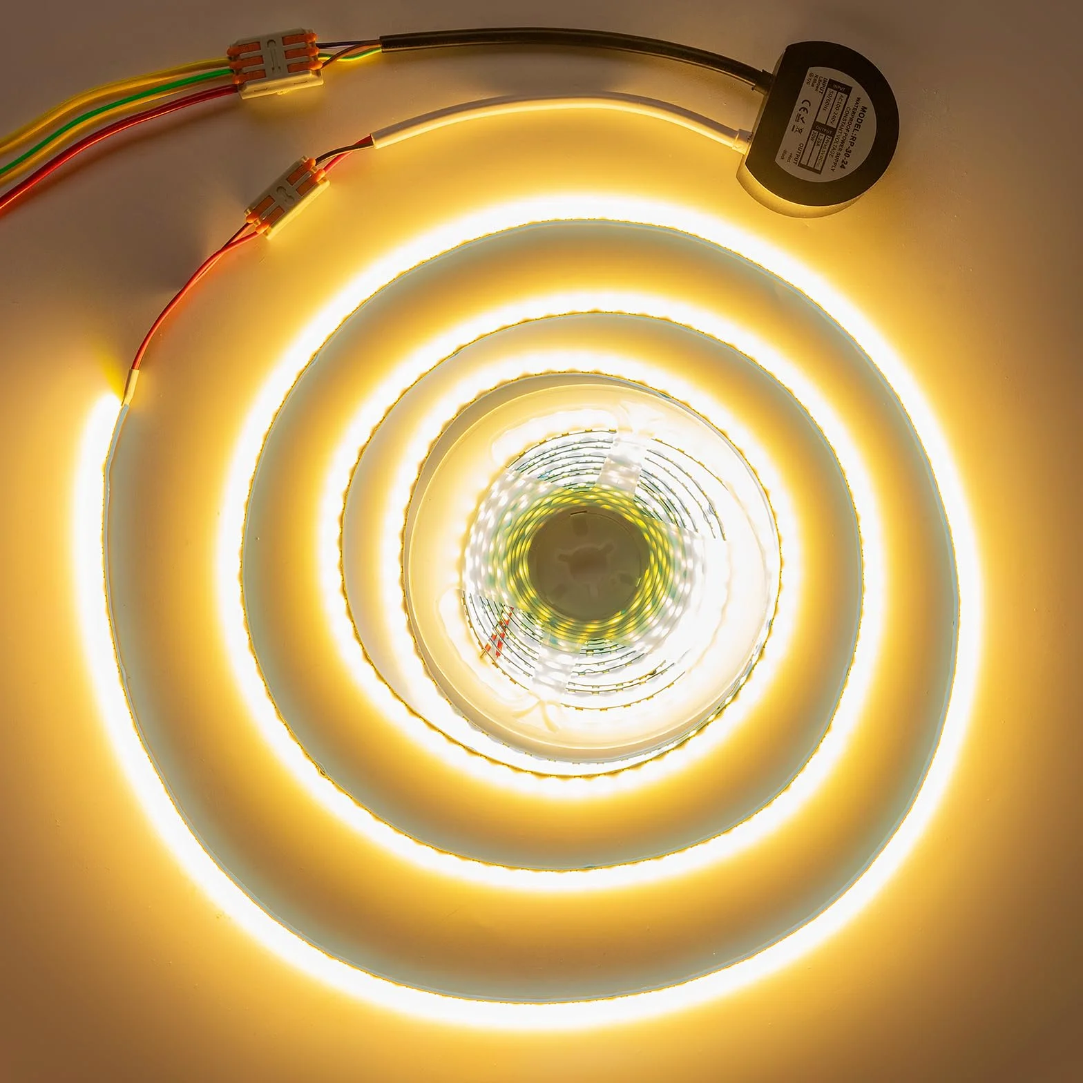 Transformateur LED 24V IP67 étanche 30W 1.25A Driver 220V à 24V