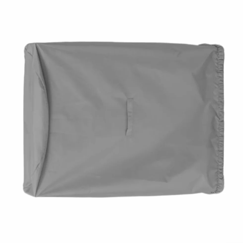 Housse de protection imperméable pour fendeuse de bois, tissu Oxford 85 x 85 x 110 cm, protection contre les intempéries, housse anti-poussière grise pour machines de jardin