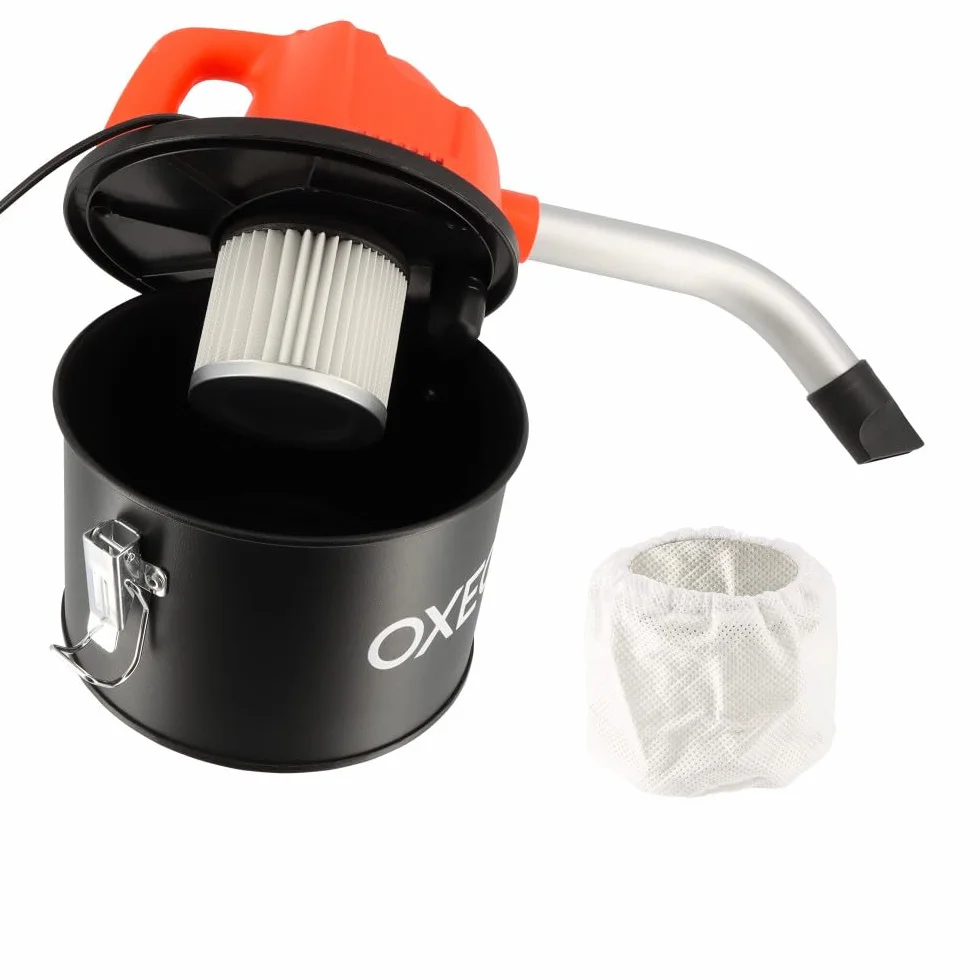 Aspirateur à cendres 800W 4L pour poêle à granulés avec embouts