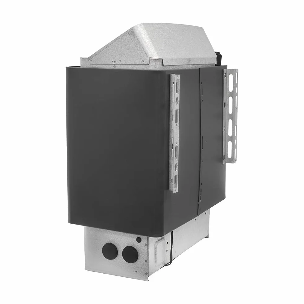 Sauna Poêle Électrique HELO CUP Graphite 4.5-9.0 kW 230V 400V avec Unité de Contrôle Intégrée