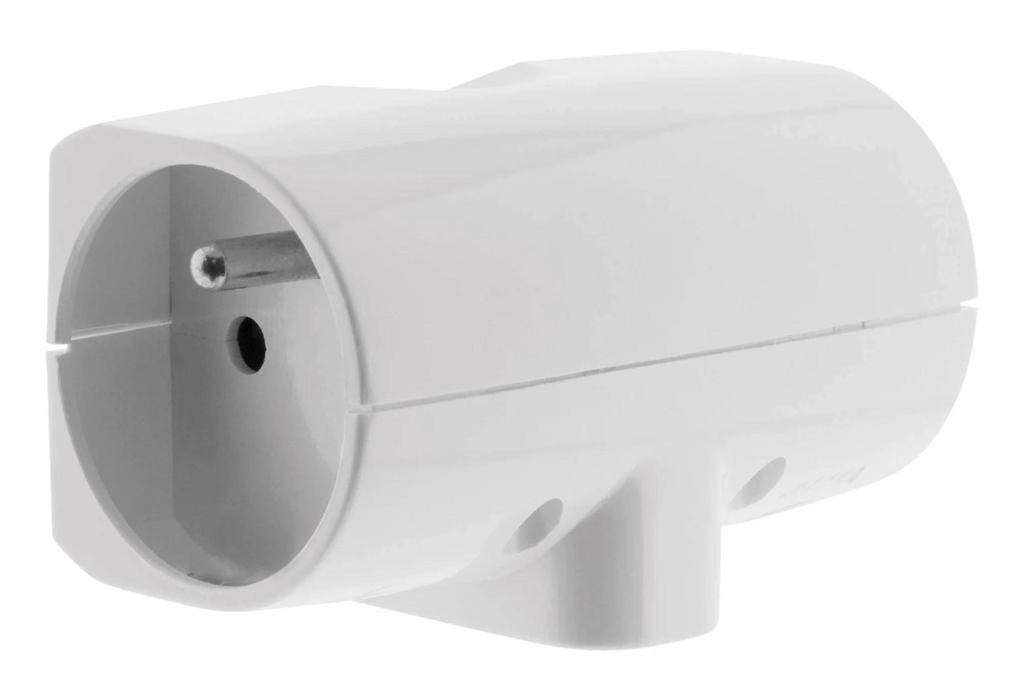 Zenitech Multiprise Triplite 2P 6A 2P+T 16A Blanc