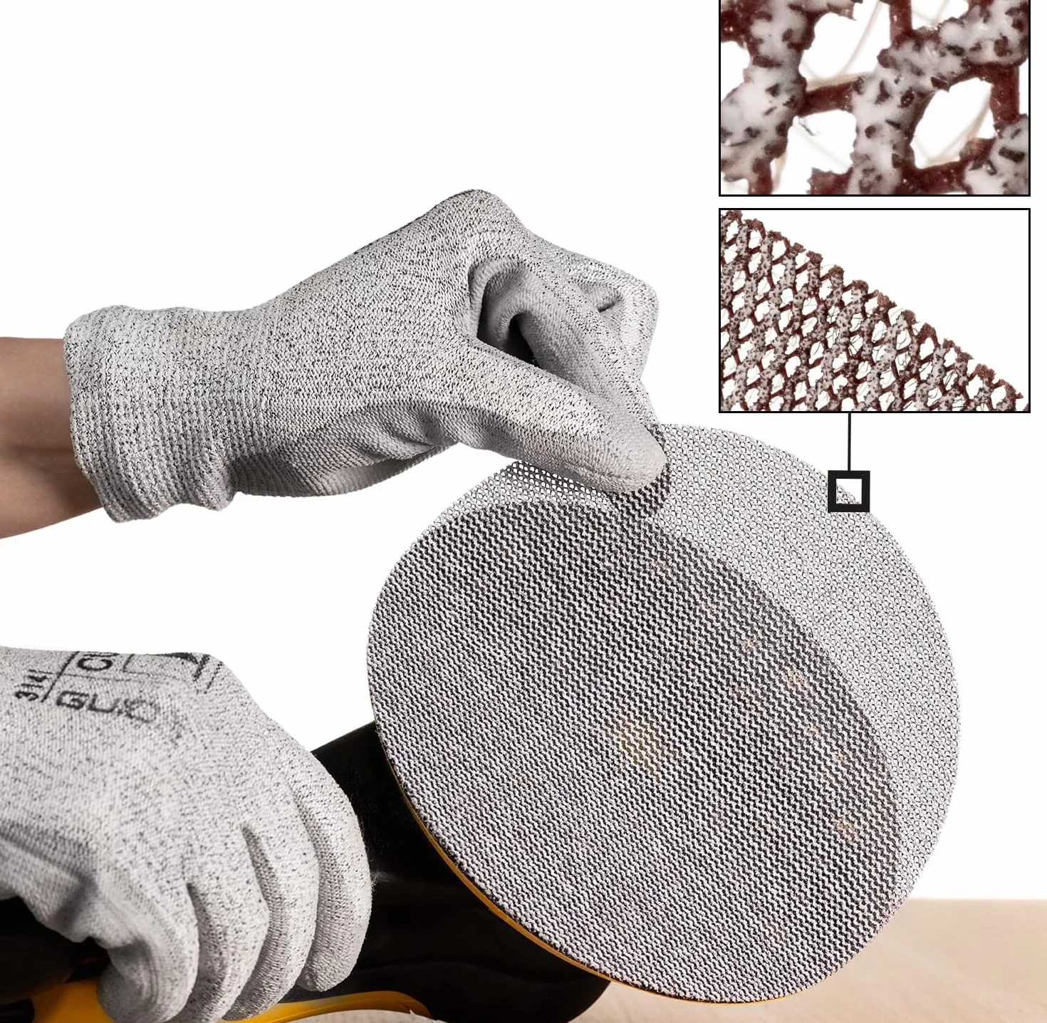 Mirka Abranet Disques abrasifs filet Ø 150 mm P120 50 pcs
