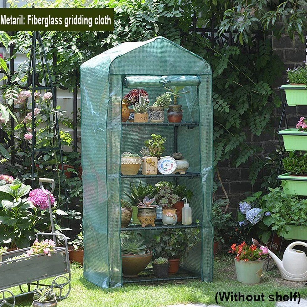 Housse Serre de Jardin 4 Étages avec Bâche Amovible Transparent 160x70x50cm,Couverture Serre en PVC Imperméable et Respirante pour Cultiver Intérieur et Extérieur Plante en Pot,Légumes,Fleur