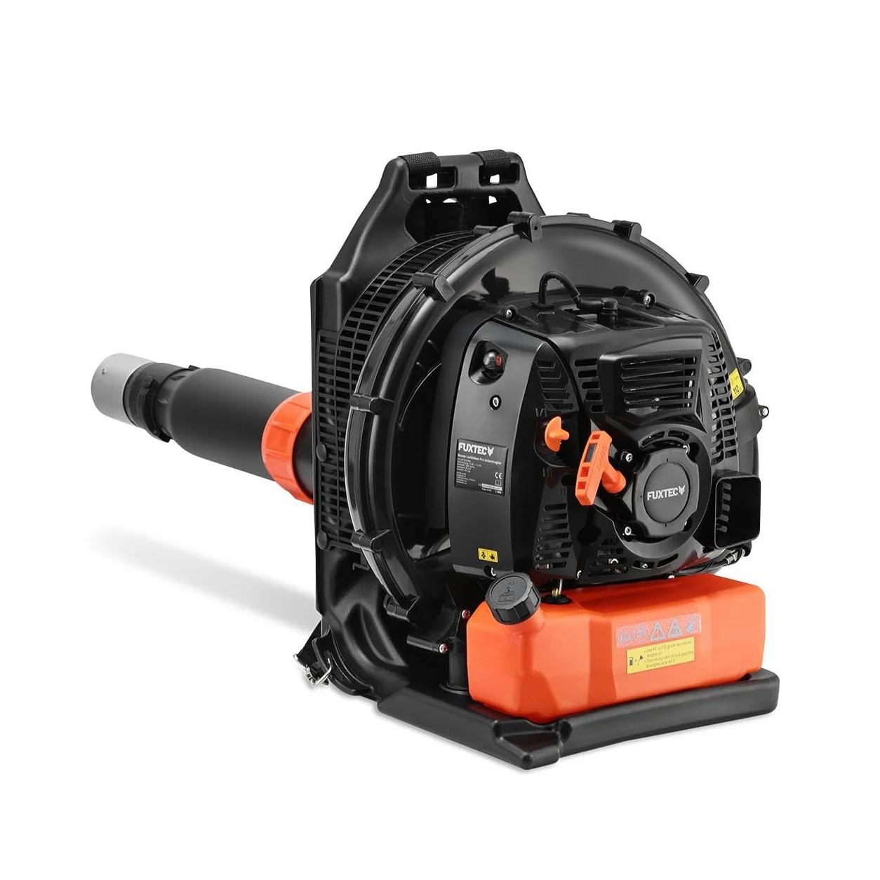 FUXTEC • Souffleur de Feuilles Thermique Dorsal FX-LBP185TPRO • Moteur 85cc 4,0kW • Vitesse d’air 95 m/s • Débit d’air 0,45 m³/s • Réservoir 4,2L • Harnais Sac à Dos Ergonomique