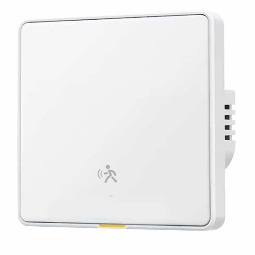 Joselin Interrupteur Intelligent Tuya ZigBee 3.0 avec Détection Radar 6 Mètres, Contrôle Application, Blanc