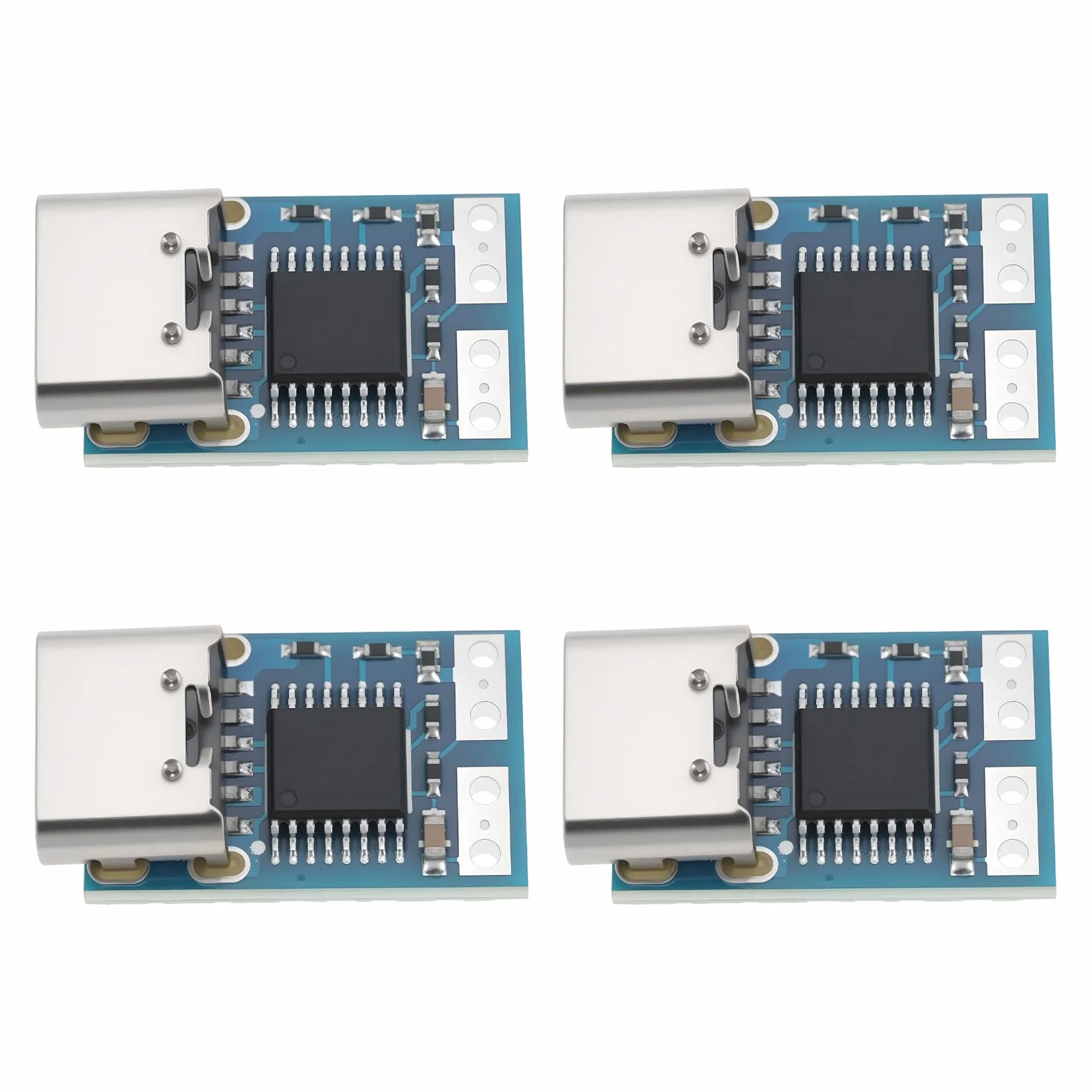 EMSea Lot de 4 PDC004 USB-PD USB C IP2721 vers DC 12 V 5 A pour projets électroniques