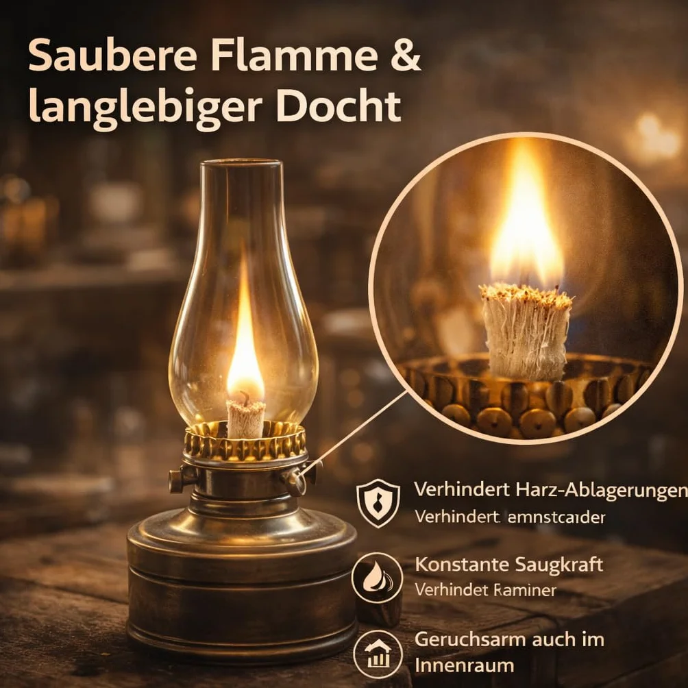 GiDeli 4 x 5 l Huile de lampe combustible de grande pureté pour lampes à pétrole