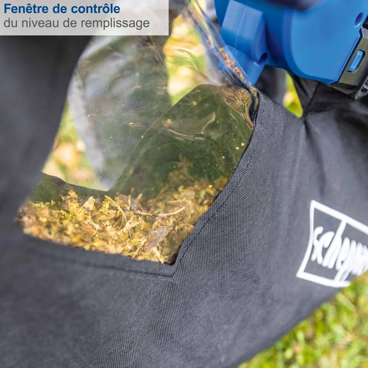 Scheppach Aspirateur/souffleur à Feuilles sans Fil BC-BLV720-X - Série 20V IXES - Débit d'air 720 m³/h - Vitesse de l'air 210 km/h - Souffleur Brushless 4 en 1-2 Batteries 2 Ah + Chargeur Double