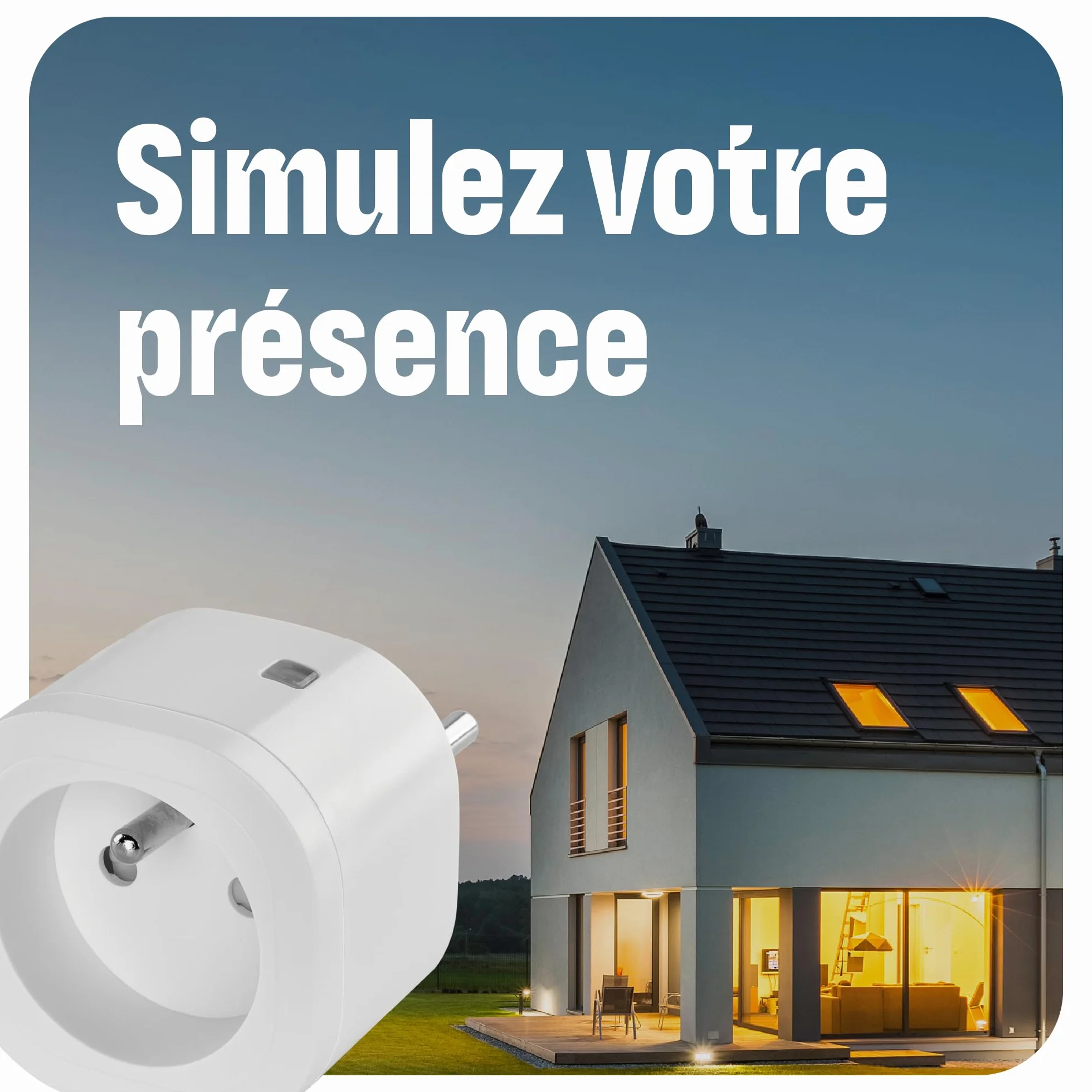 OMA JIN by Netatmo Prise Connectée Programmable 16A 3680W WiFi Bluetooth OSP-FR
