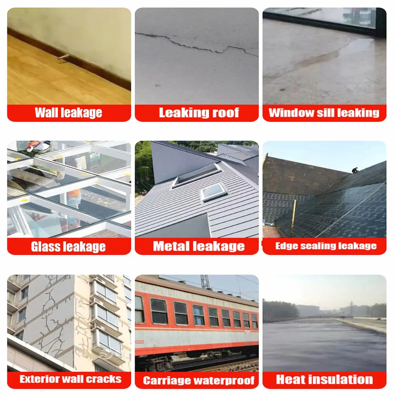 Bande de butyle imperméable asphalte adhésive feuille aluminium étanchéité fuite toit 20cm x 5m