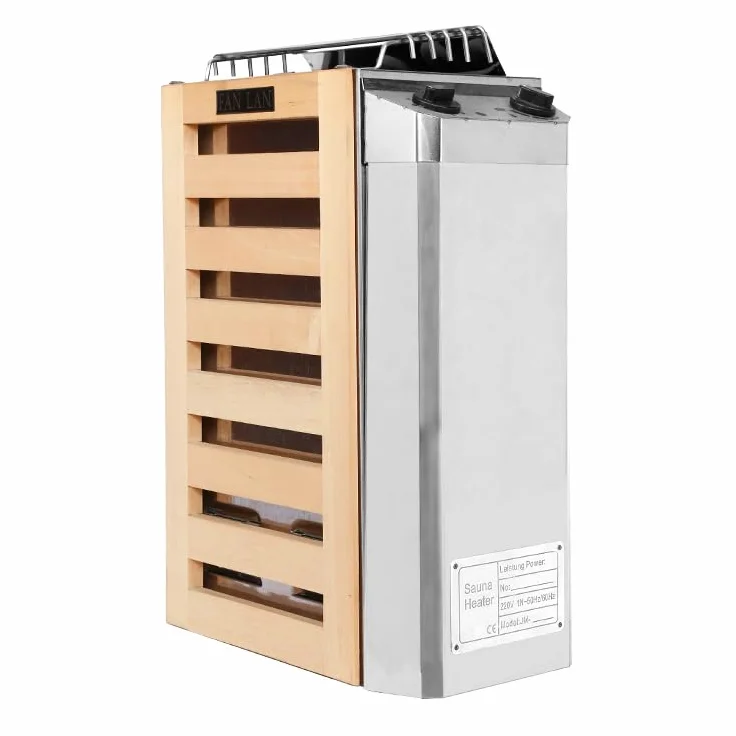Poêle de sauna finlandais 3 kW avec commande intégrée
